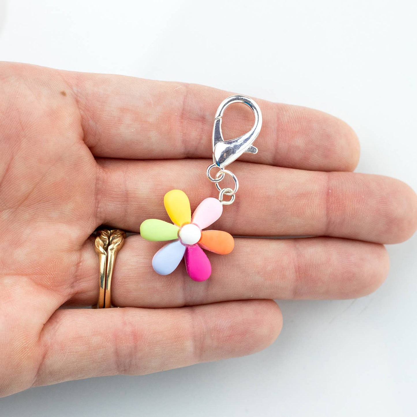 Rainbow Flower Progress Marker