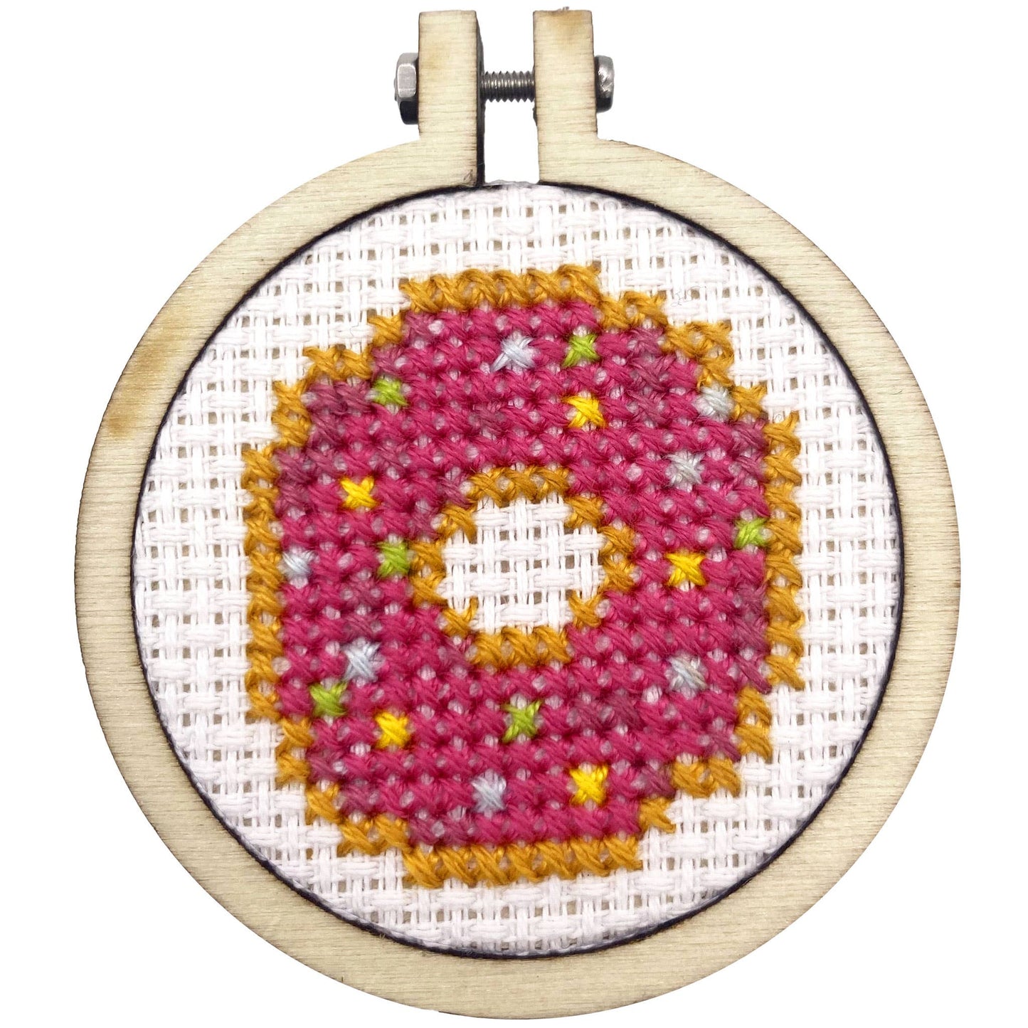'I Doughnut Deserve You' Mini Matchbox Cross Stitch Kit