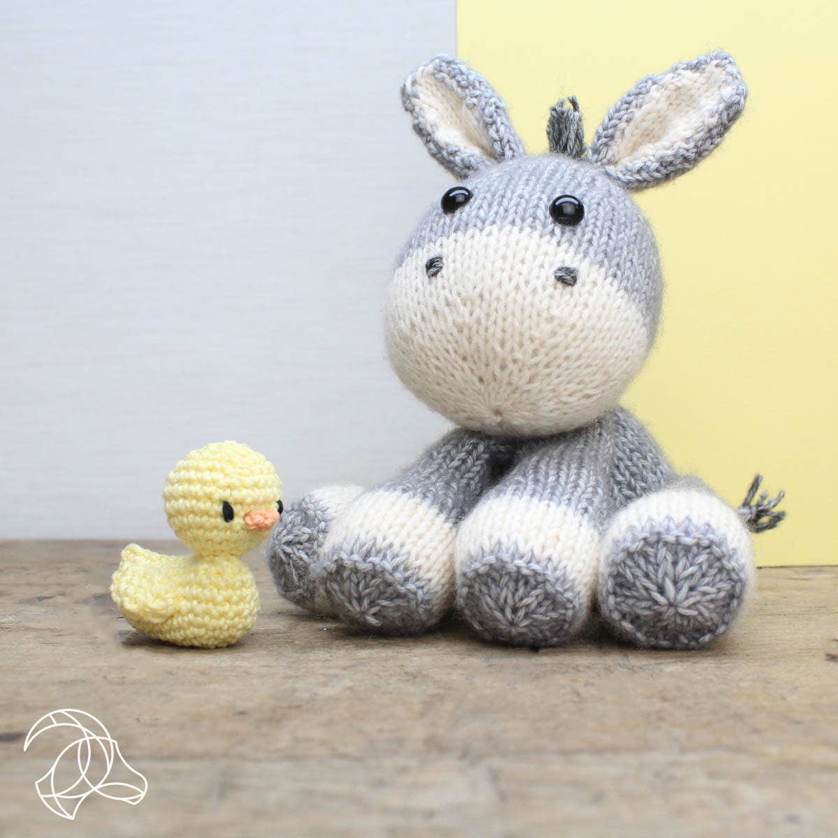 Lente Donkey - DIY Knitting Kit