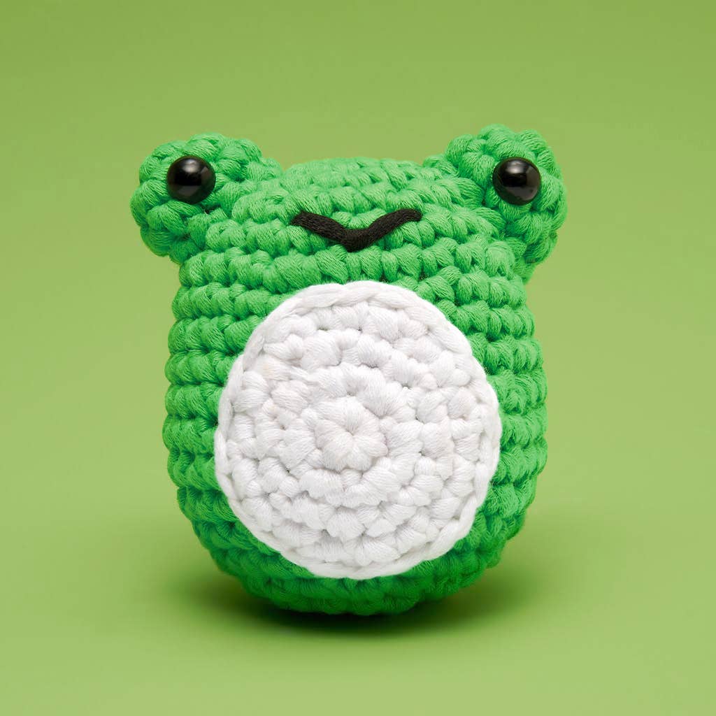 Henri the Frog Crochet Kit - The Woobles