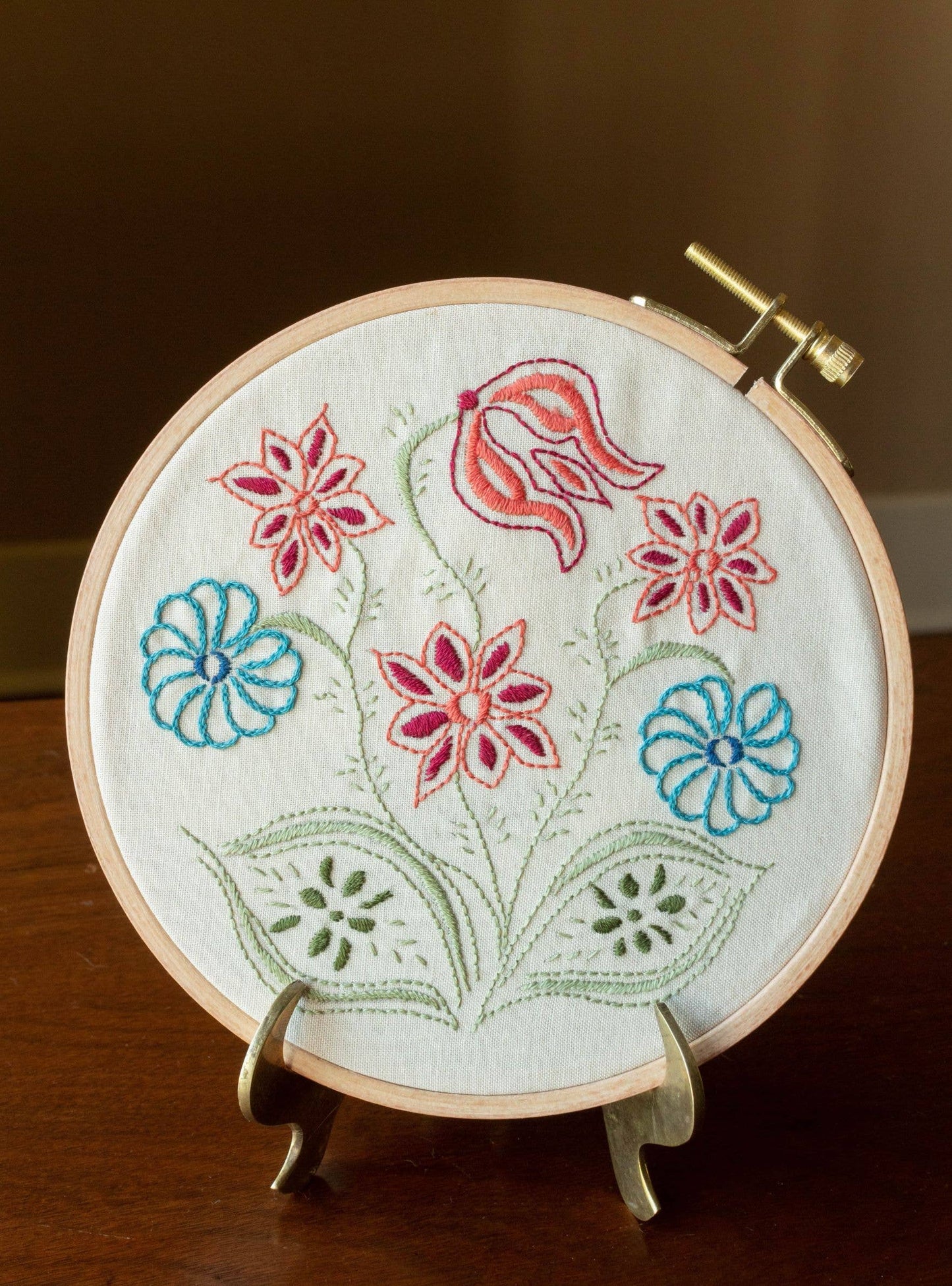 Pennsylvania Posy - Avlea Embroidery Hoop Kit