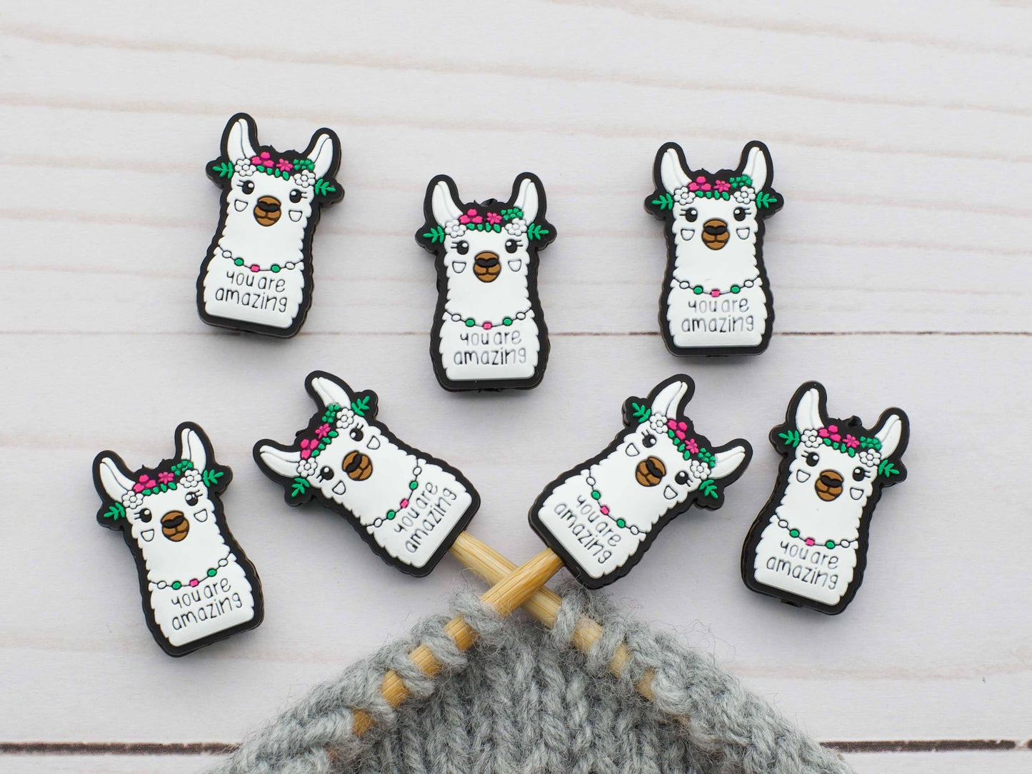 Amazing Llama | Stitch Stoppers Knitting Notions