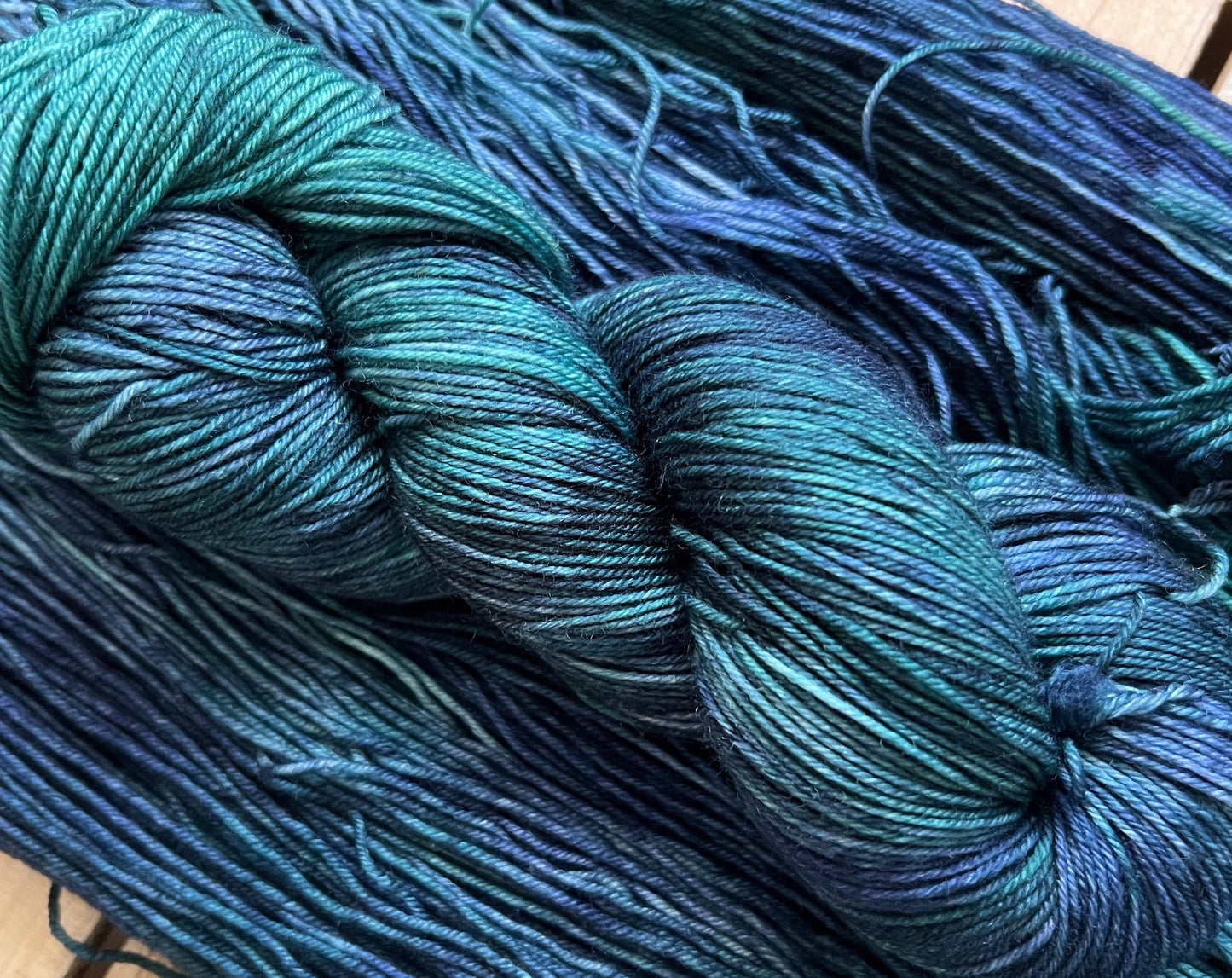 Jewels of Lake Superior Hand Dyed Yarn: Fingering