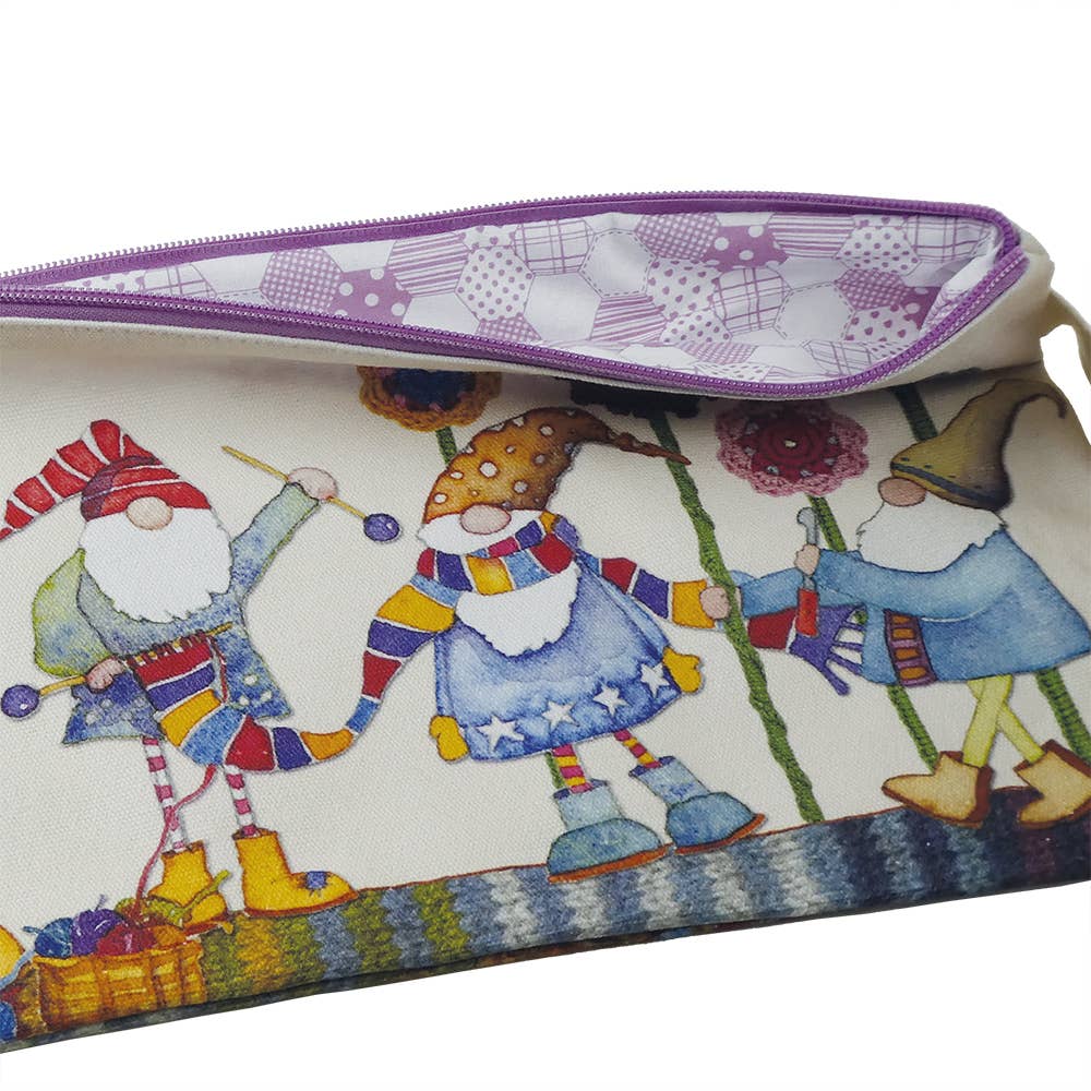 Crafting Gnomes Long Project Bag