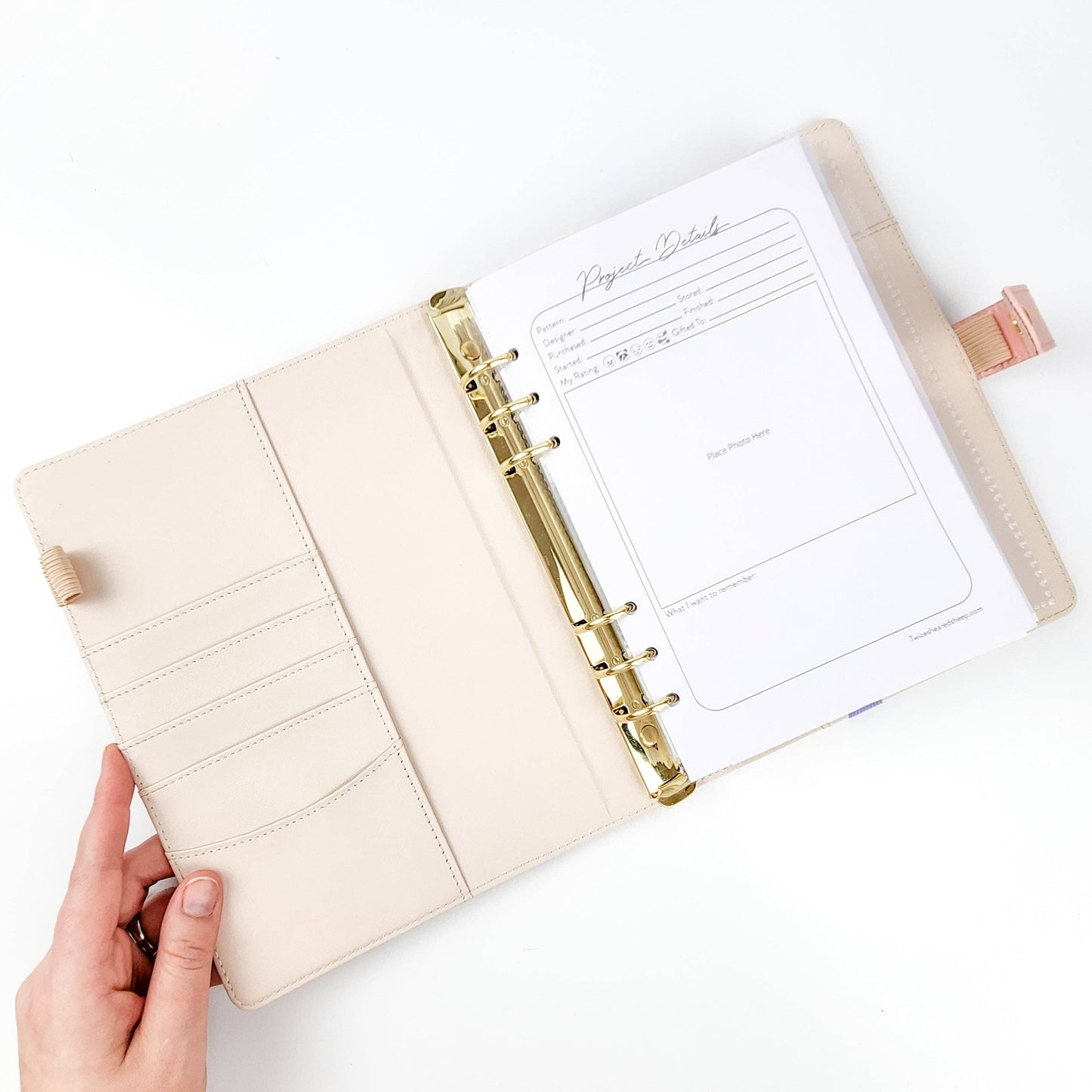 Night Forest Project Journal Planner for Knitters & Crocheters
