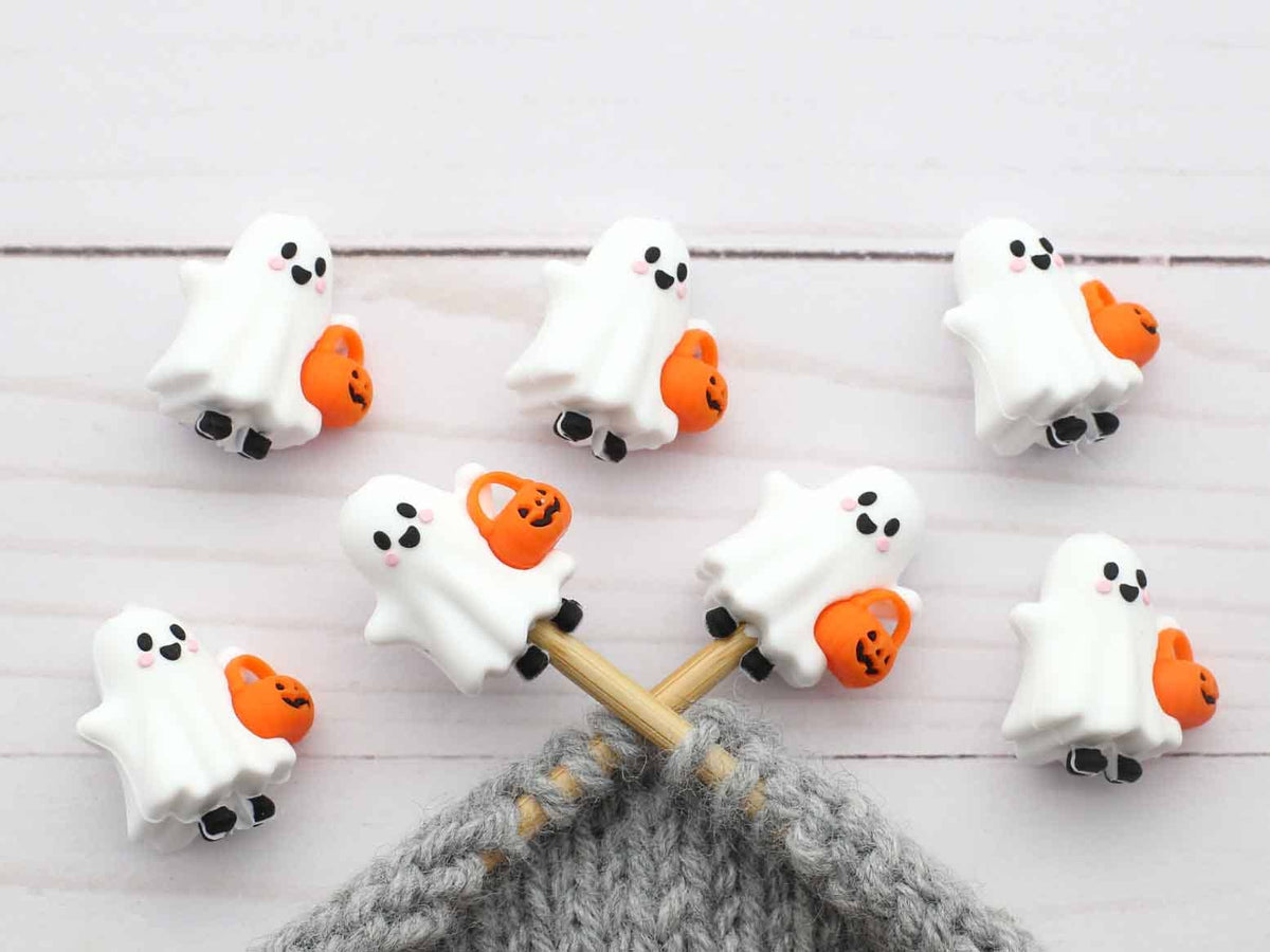 Happy Ghost | Stitch Stoppers