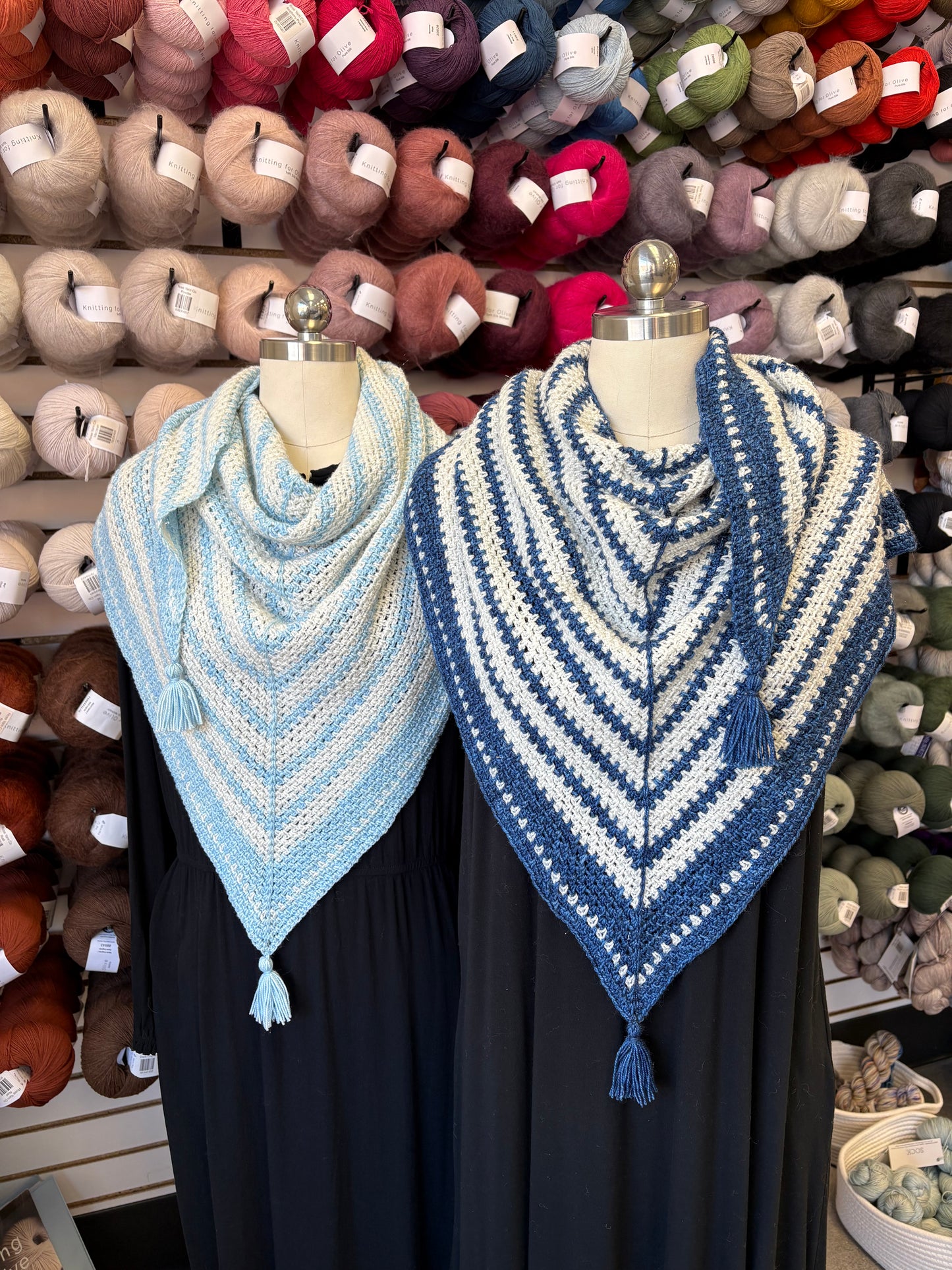 NIGHT at the Louvre Kit by Palmer Yarn Co - 2026 MN Yarn Shop Hop