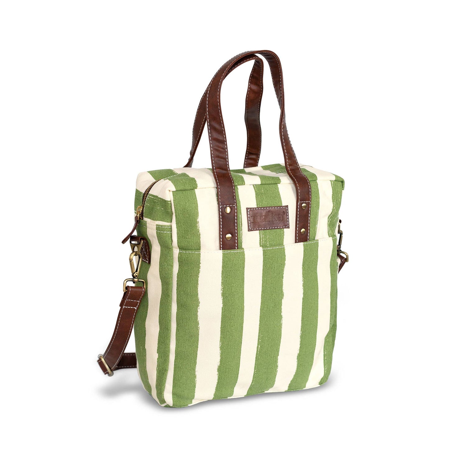 Linea Olive Commuter Tote *NEW* - MAIKA