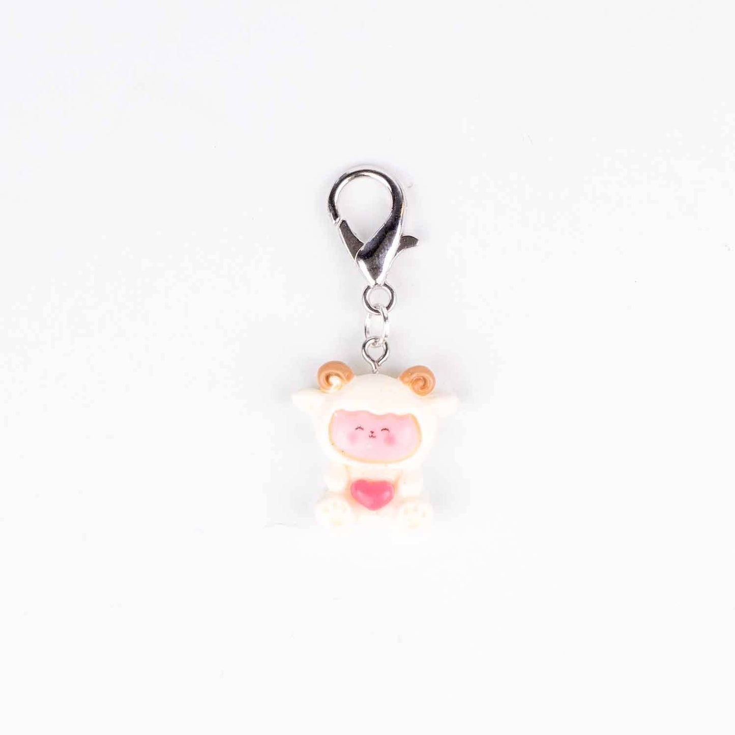Progress Marker: Little Lamb Clip Stitch Marker