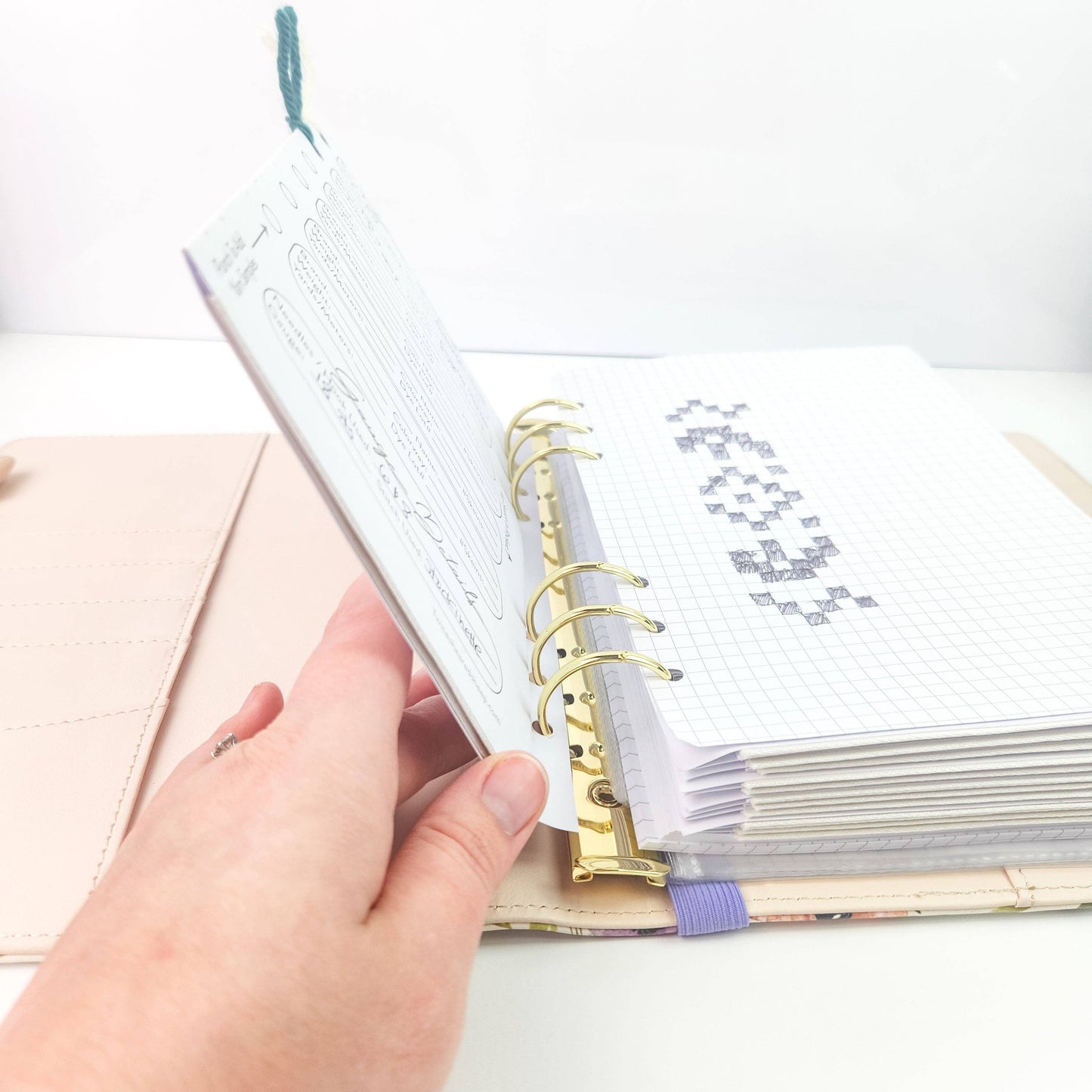 Night Forest Project Journal Planner for Knitters & Crocheters