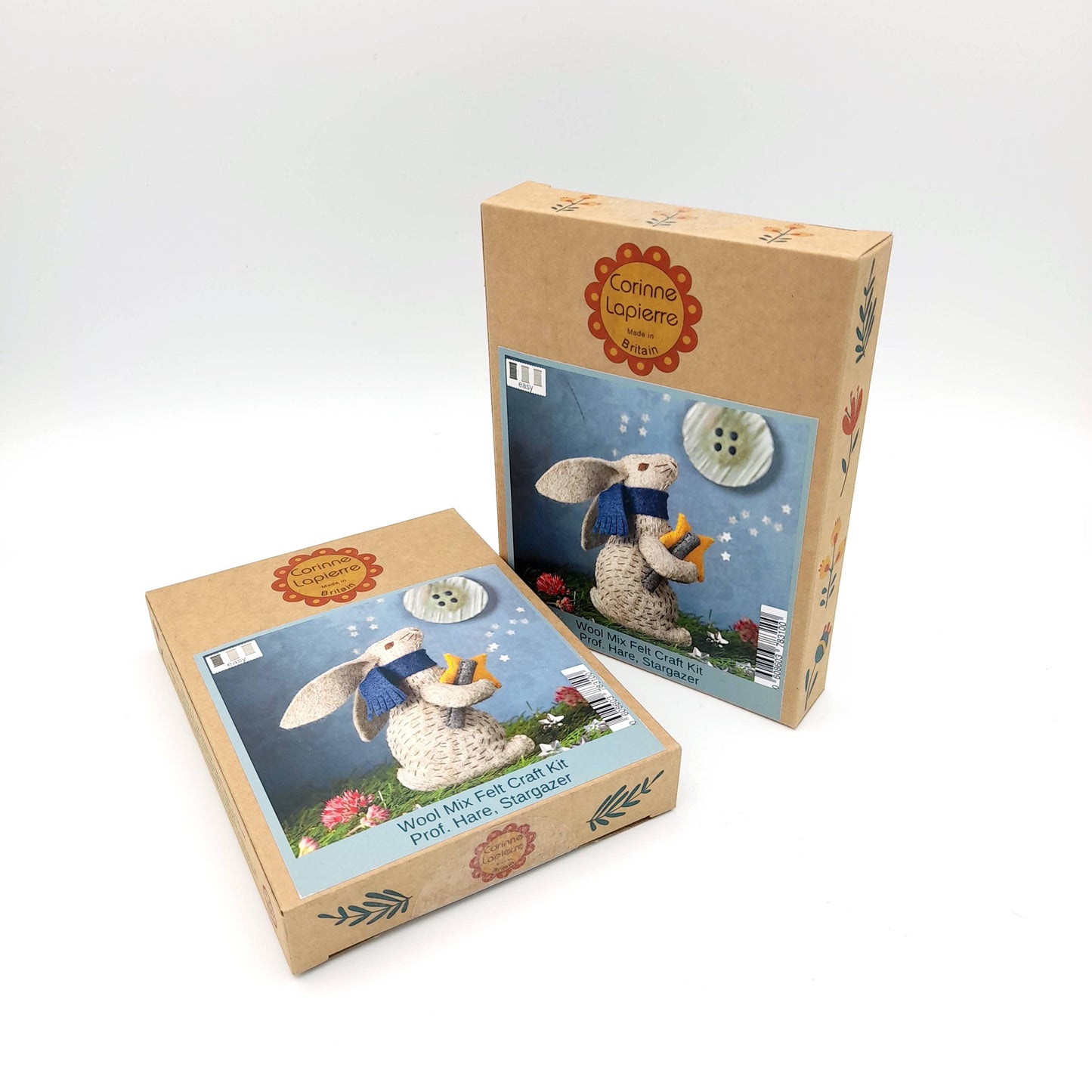 Professor Hare Stargazer Felt Craft Mini Kit: English