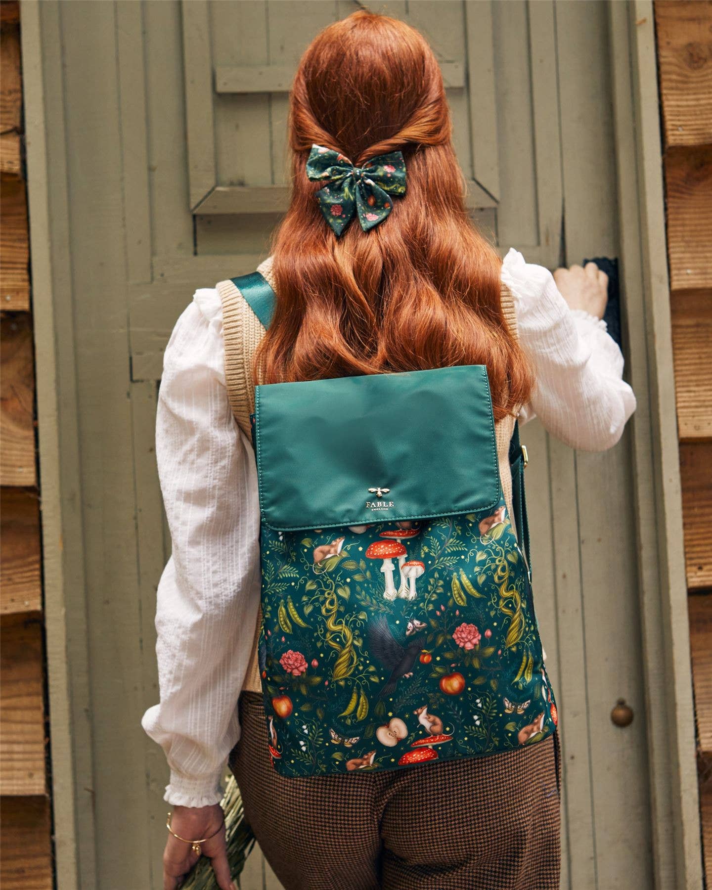 FABLE Green Catherine Rowe's Into the Woods Backpack