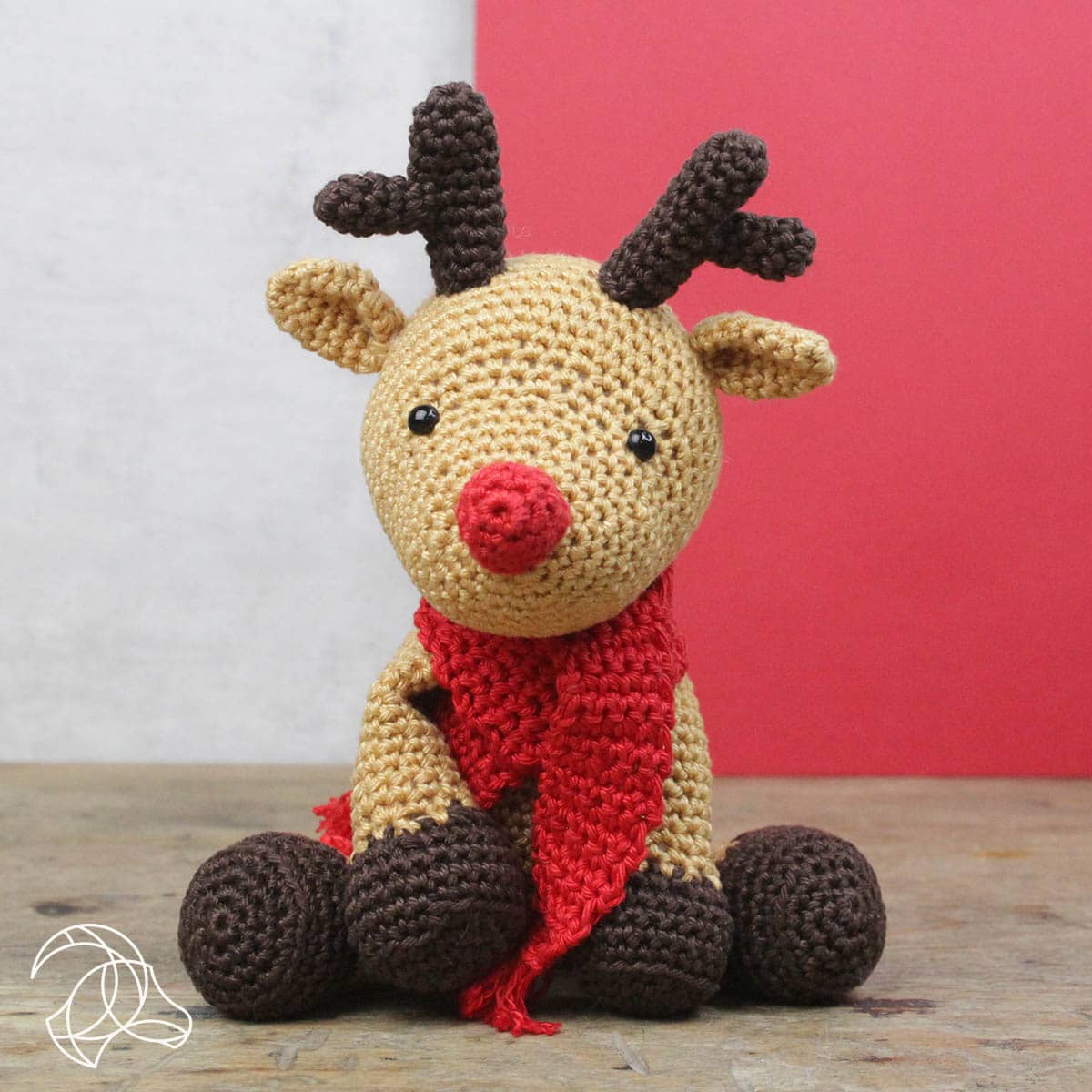 Rudolf Reindeer - DIY Crochet Kit