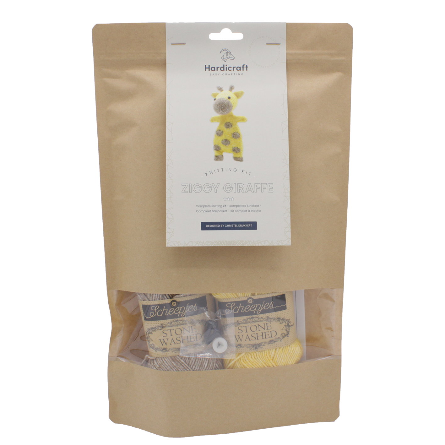 Ziggy Giraffe - DIY Knitting Kit