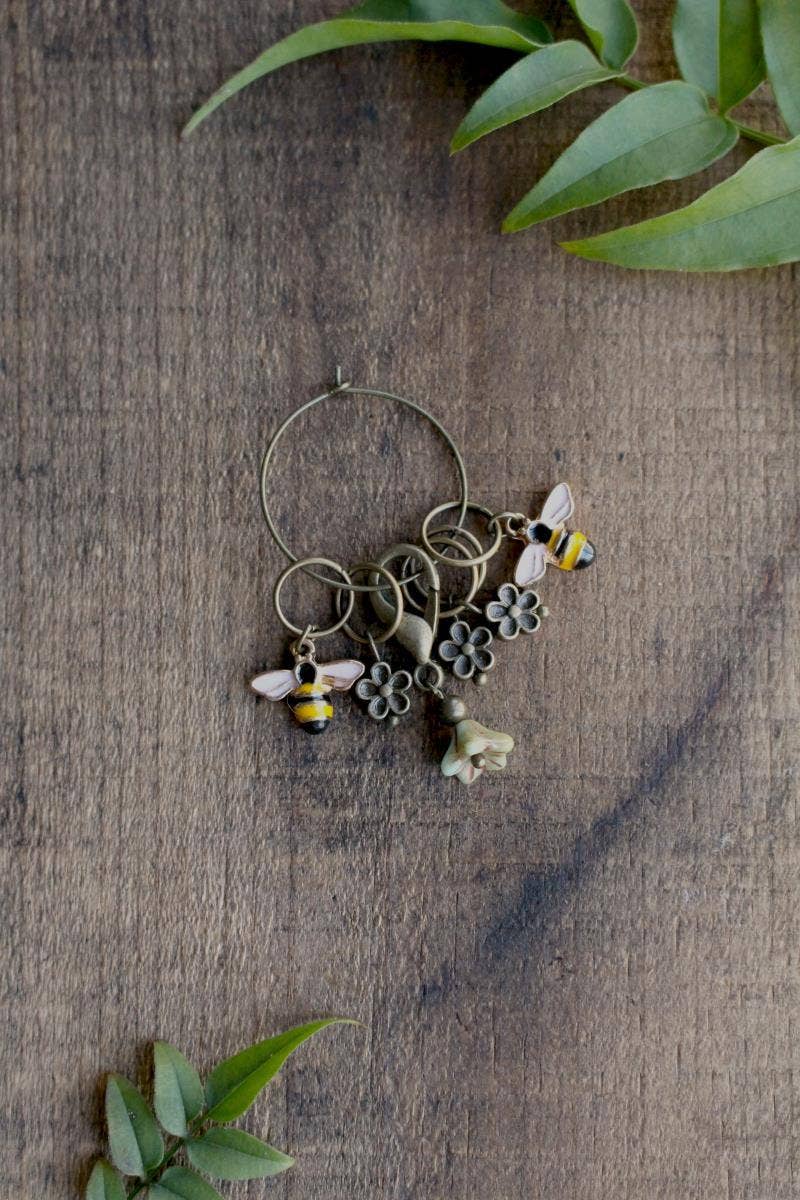 Bee & Bloom Stitch Markers