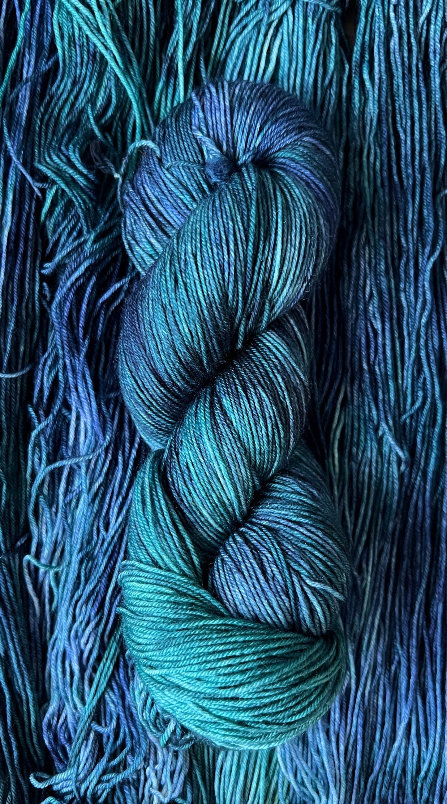 Jewels of Lake Superior Hand Dyed Yarn: Fingering