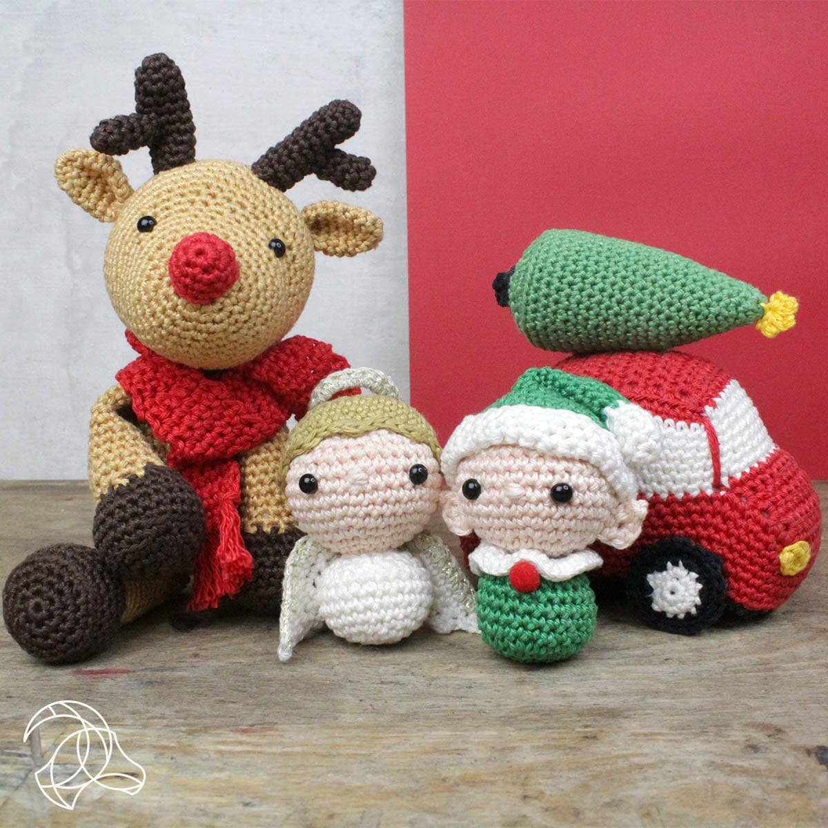 Rudolf Reindeer - DIY Crochet Kit