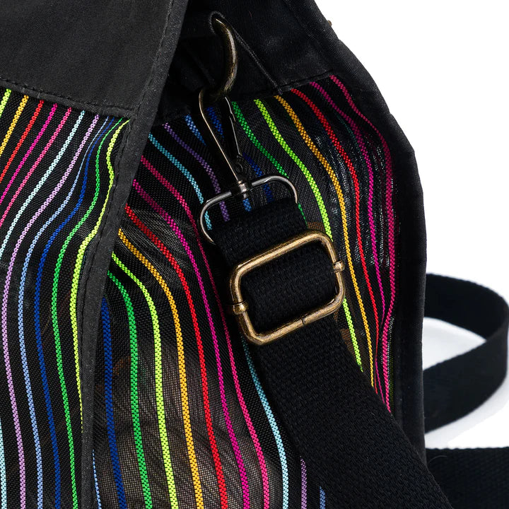 della Q Rainbow Maker's Mesh Tote + Cubbies and Scissors