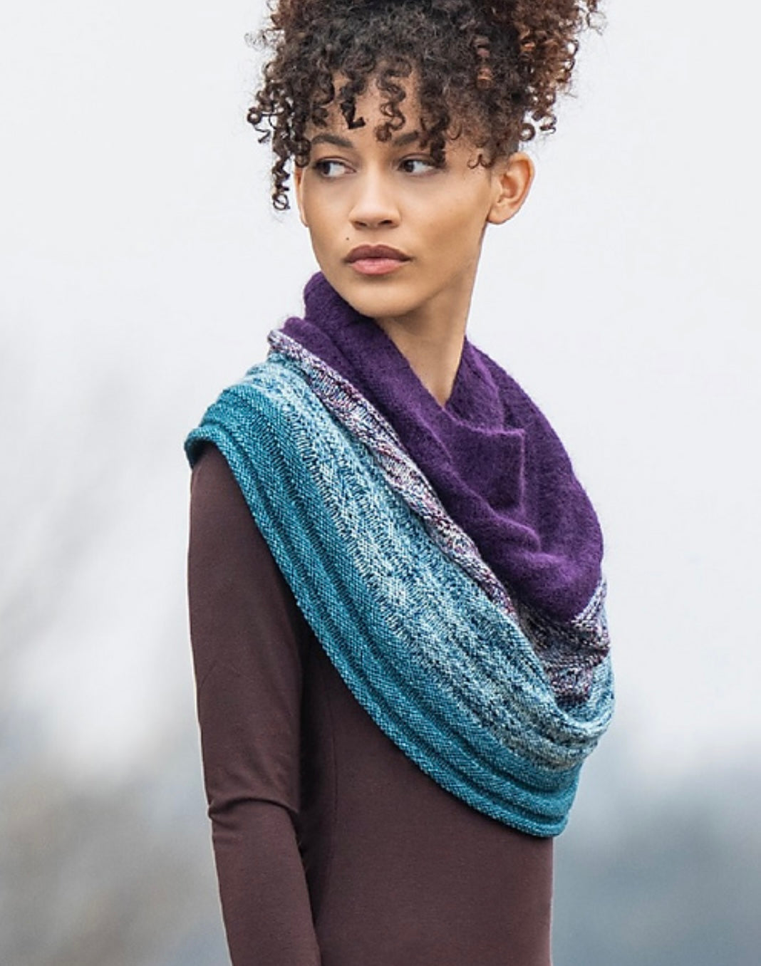 Malabrigo + Blue Sky Fibers Holiday Kit - Union Cowl