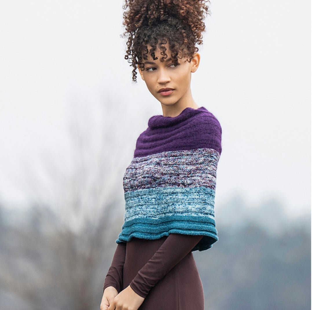 Malabrigo + Blue Sky Fibers Holiday Kit - Union Cowl