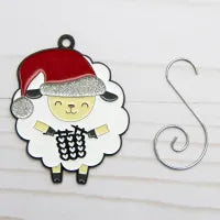 Knitting Sheep Ornament