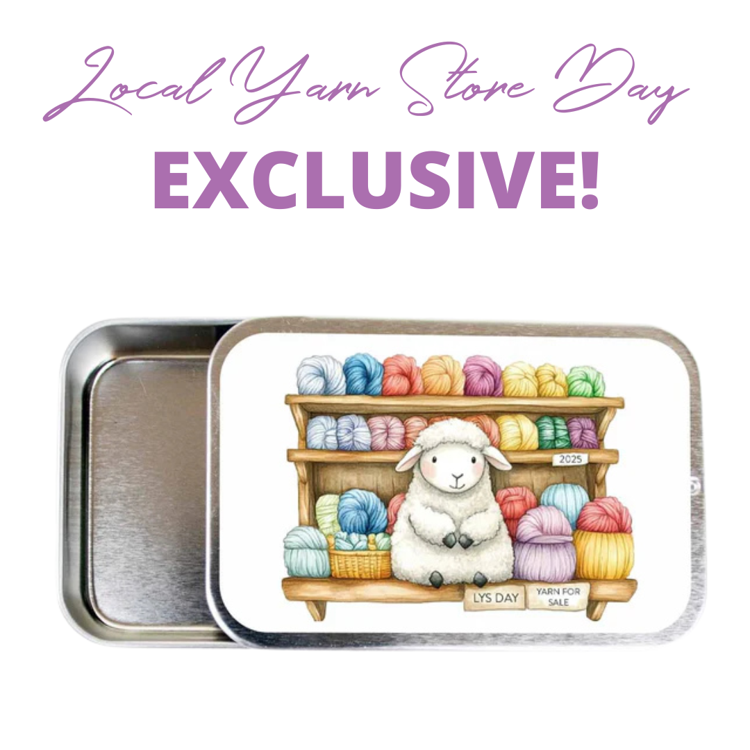 2025 LYS Day Exclusive Stitch Marker Storage Tin