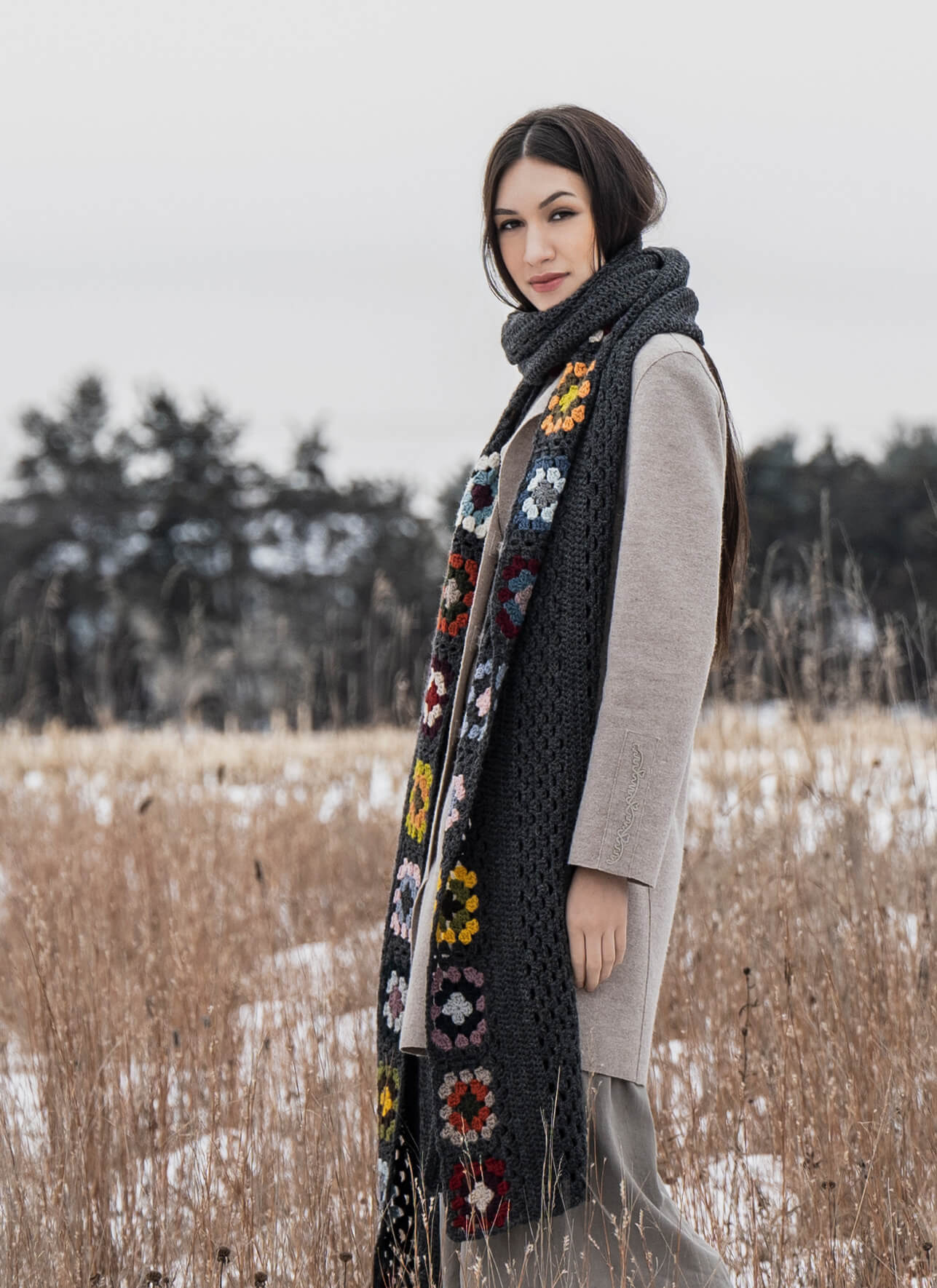 Blue Sky Fibers Brooklyn Crochet Wrap Kit