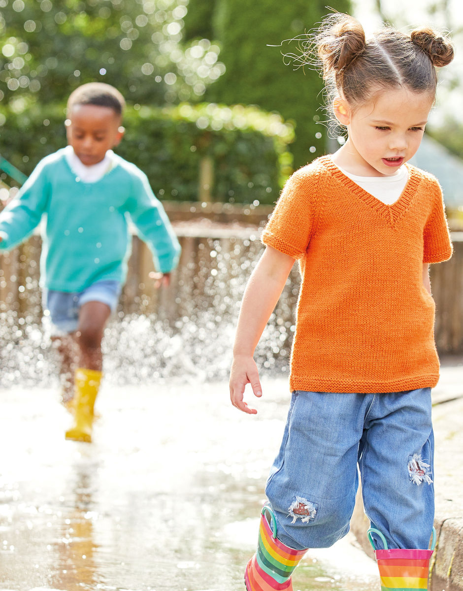 Sirdar Snuggly Kids Brights - 14 Designs for 3-7 Years