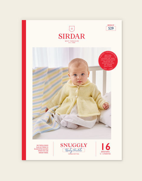 Sirdar Snuggly Baby Pastels - 16 Designs for 0-12 Months