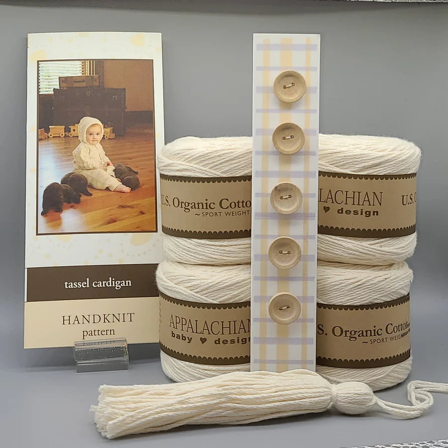 Cardigan Tassle Kit - Appalachian Baby