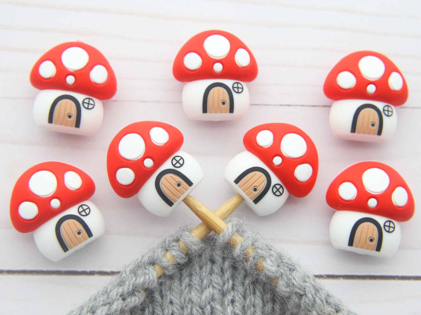 Mushroom House | Stitch Stoppers