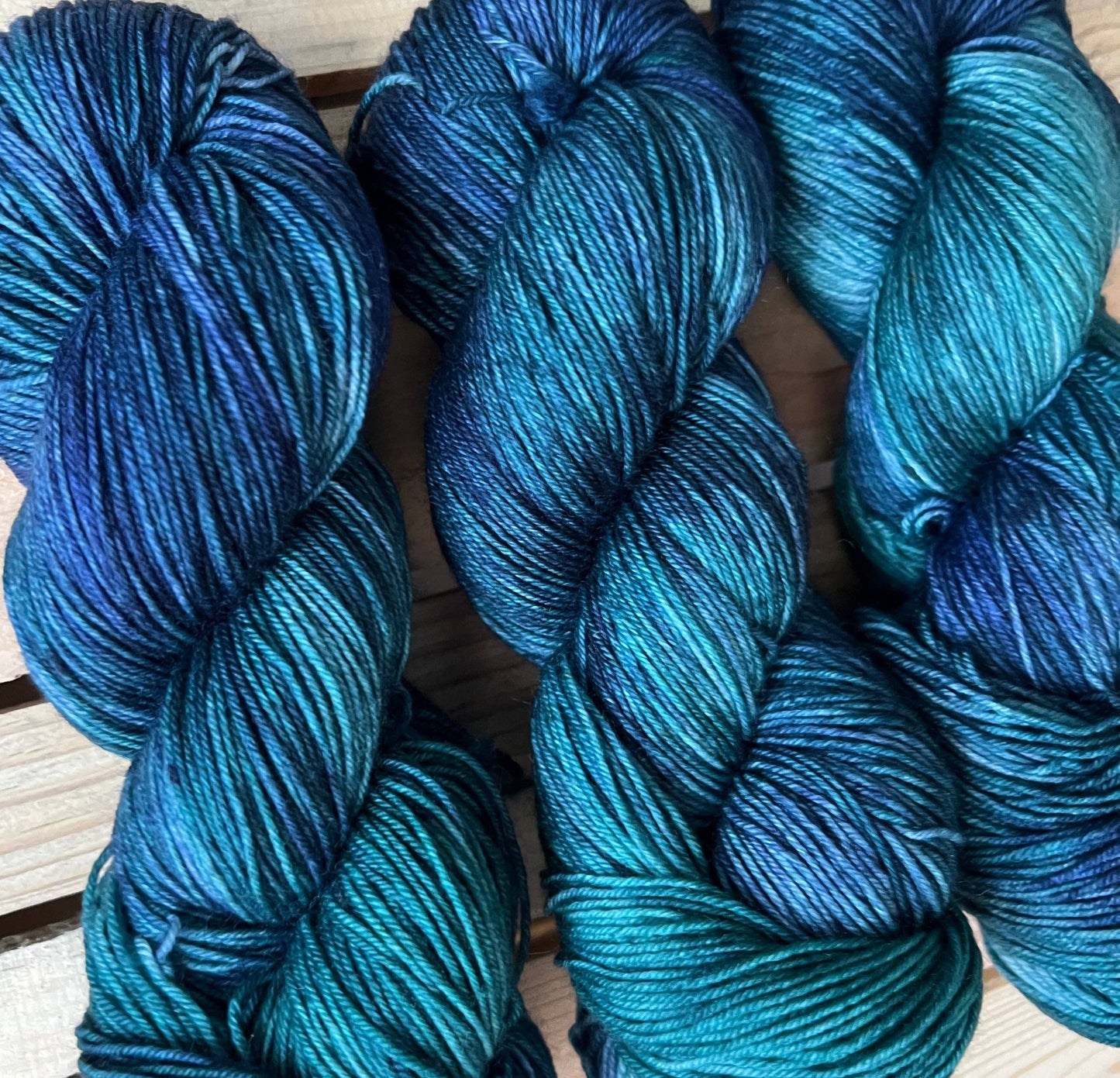 Jewels of Lake Superior Hand Dyed Yarn: Fingering