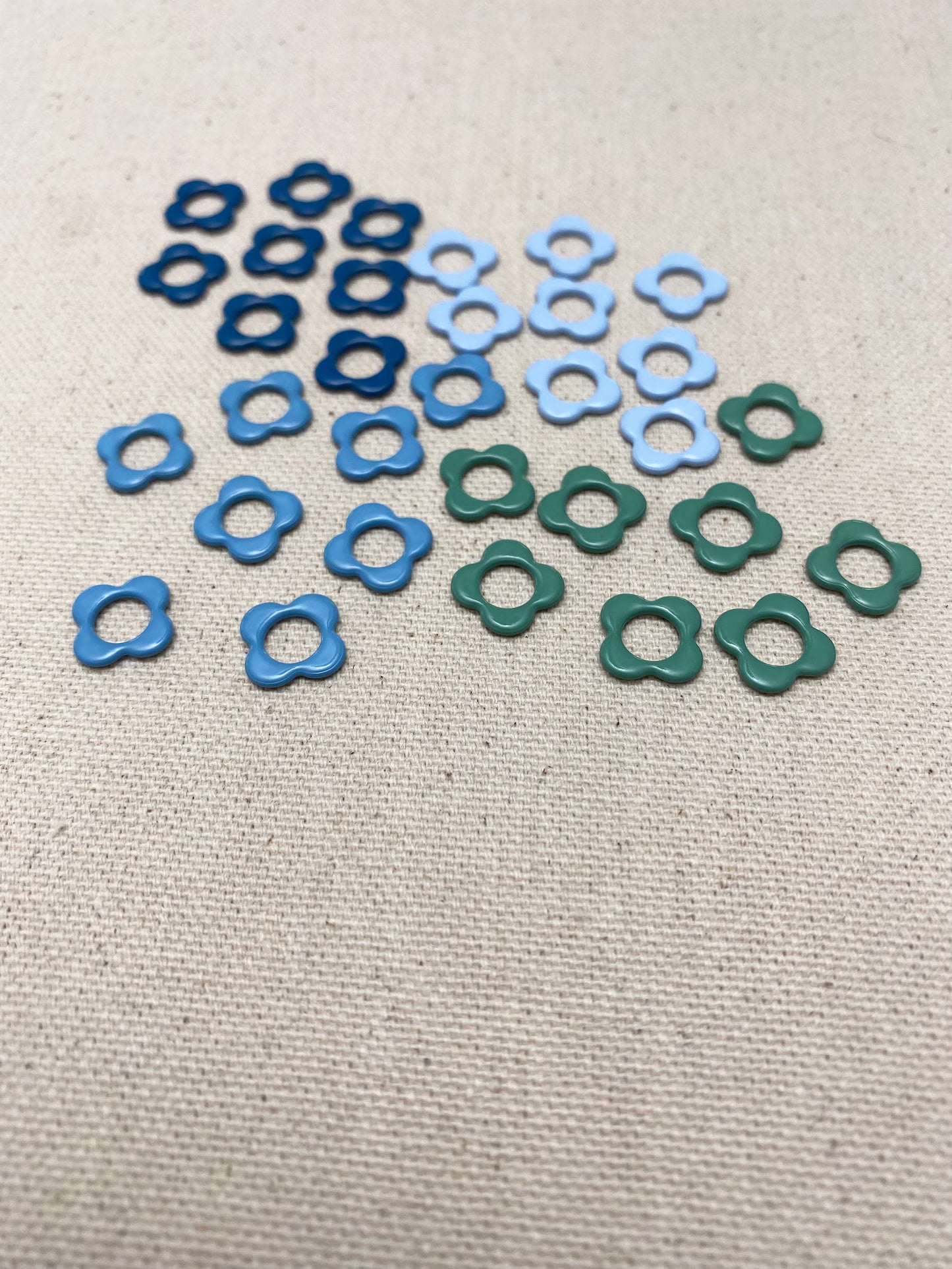 Sm Cool Flower Stitch Markers - Allstitch Studio