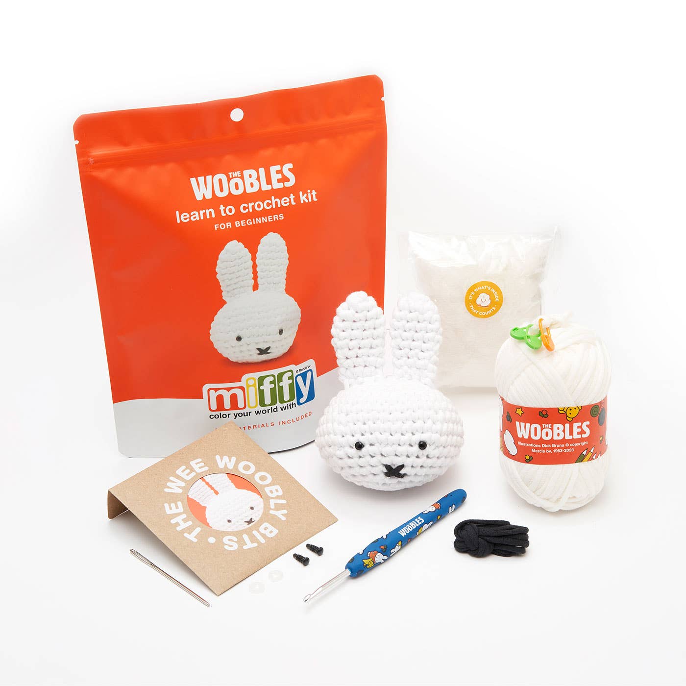 Miffy Beginner Crochet Kit - The Woobles