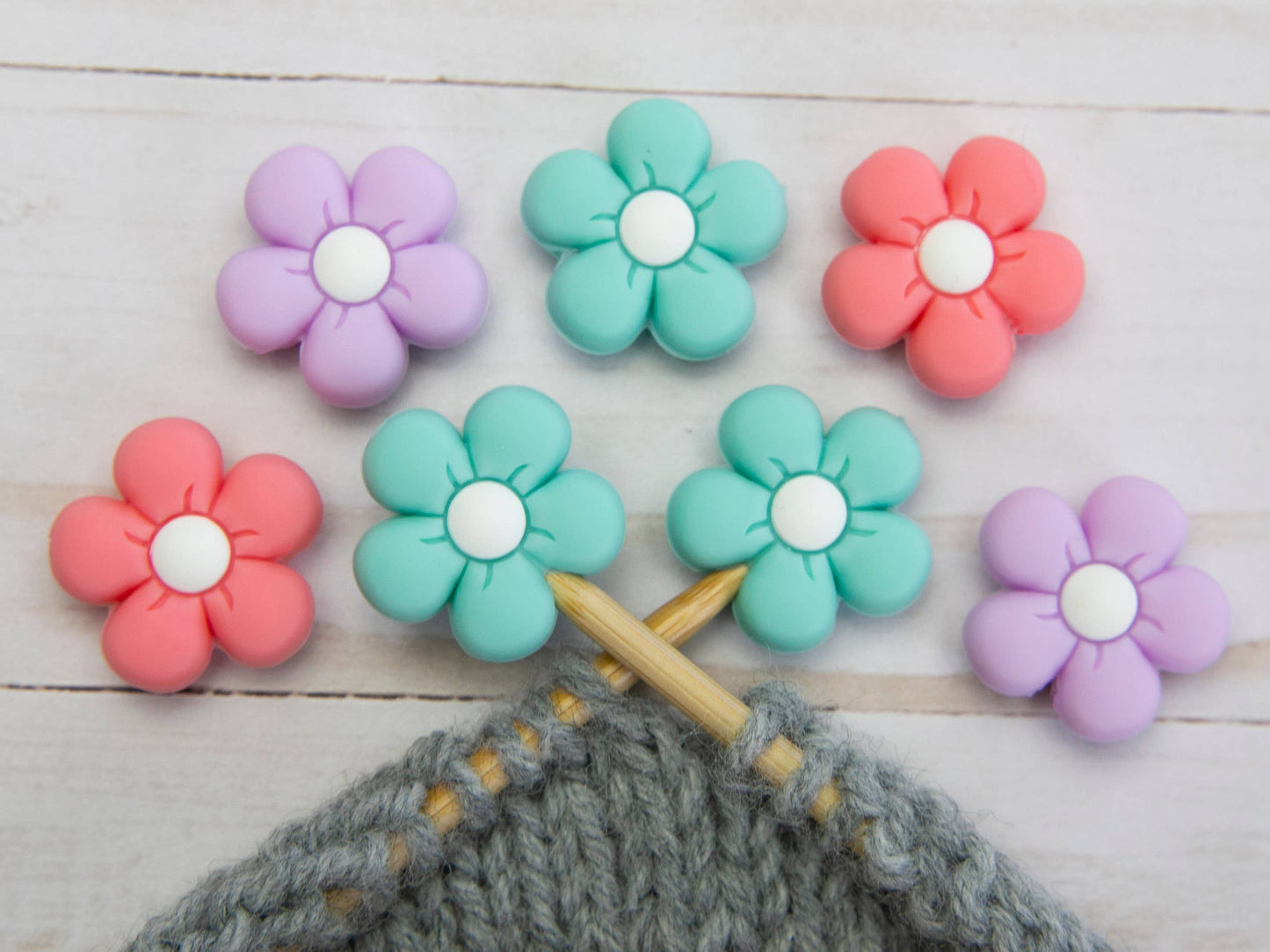 Flower Mint | Stitch Stoppers Point Protectors
