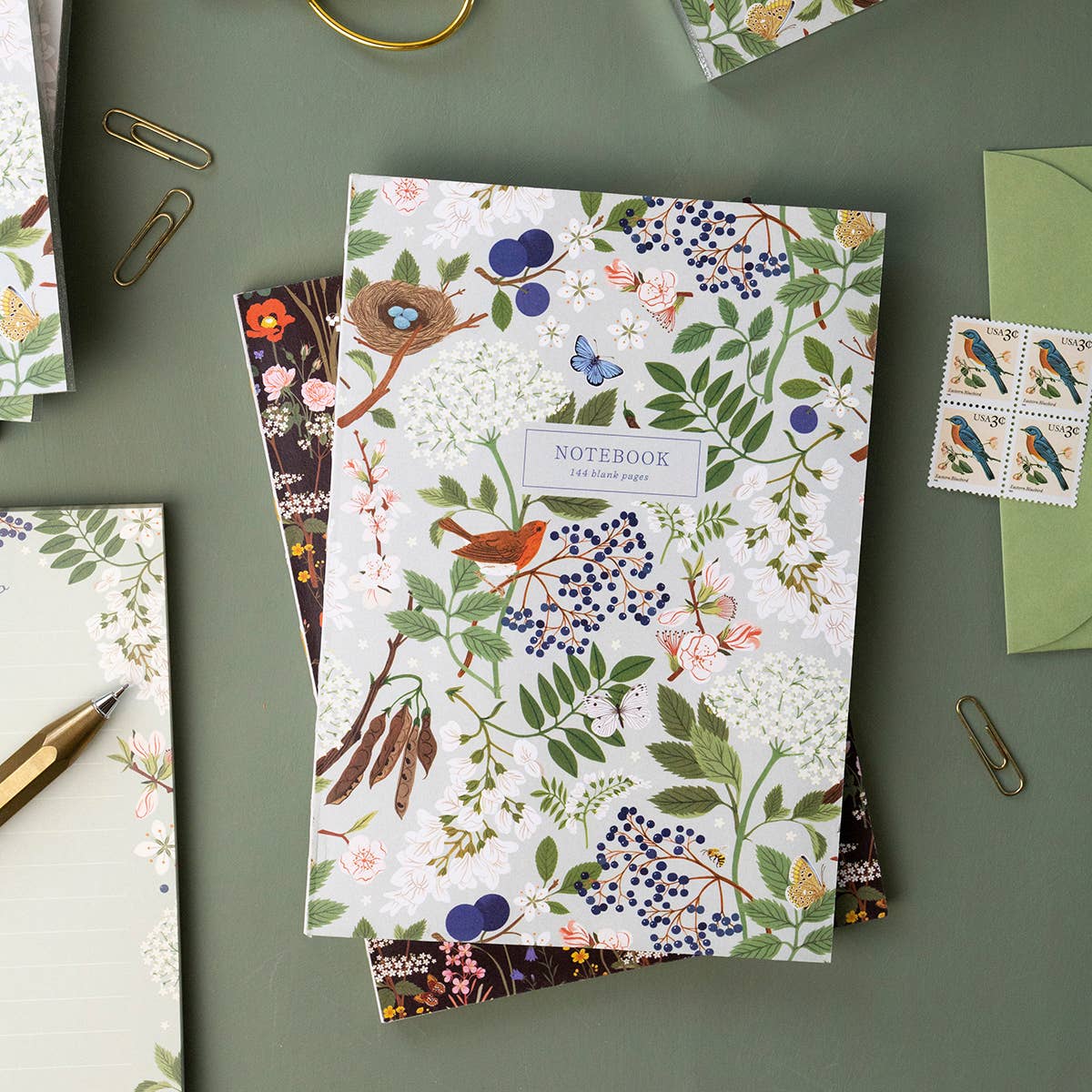 Flowering Trees Deluxe Notebook