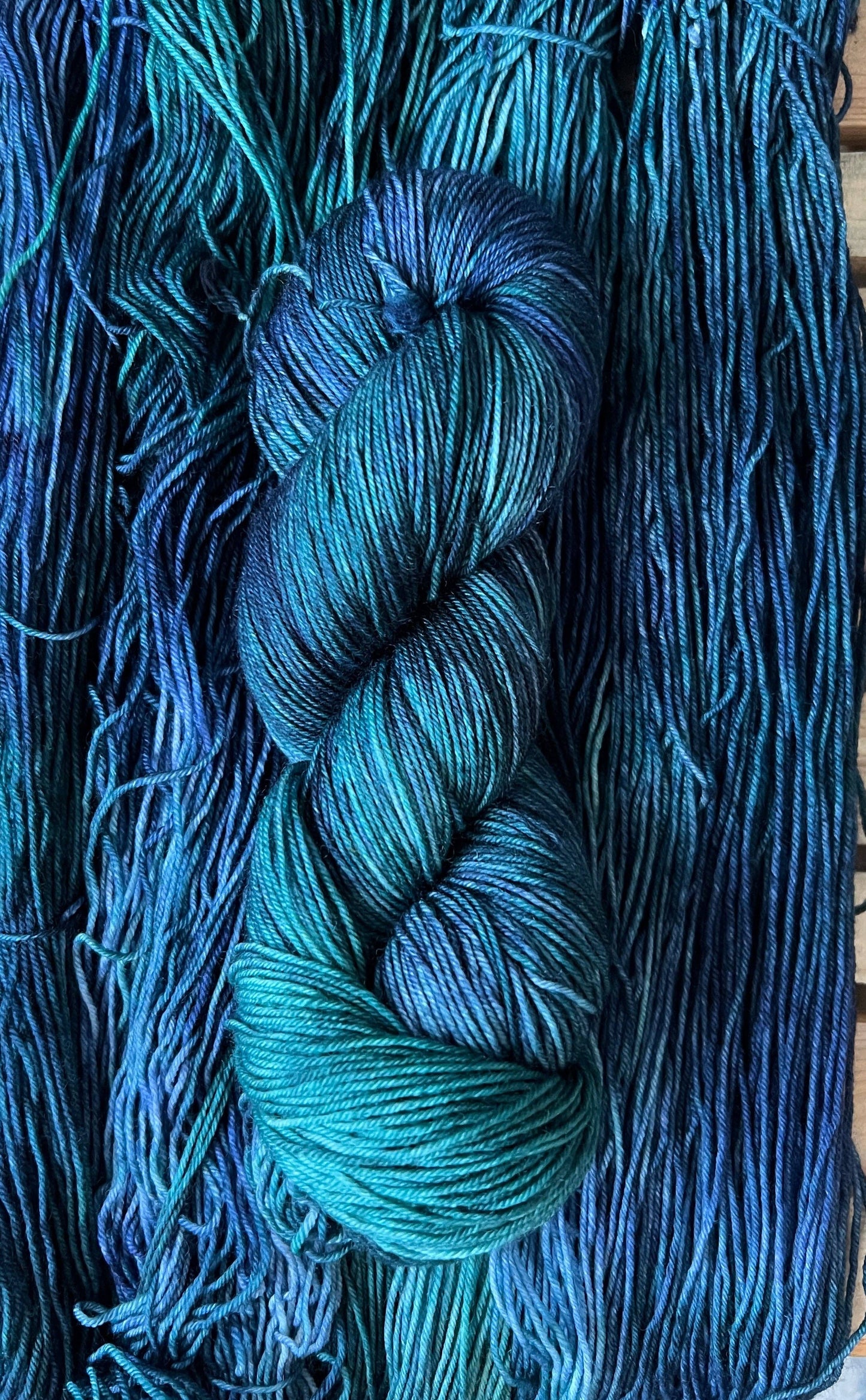 Jewels of Lake Superior Hand Dyed Yarn: Fingering