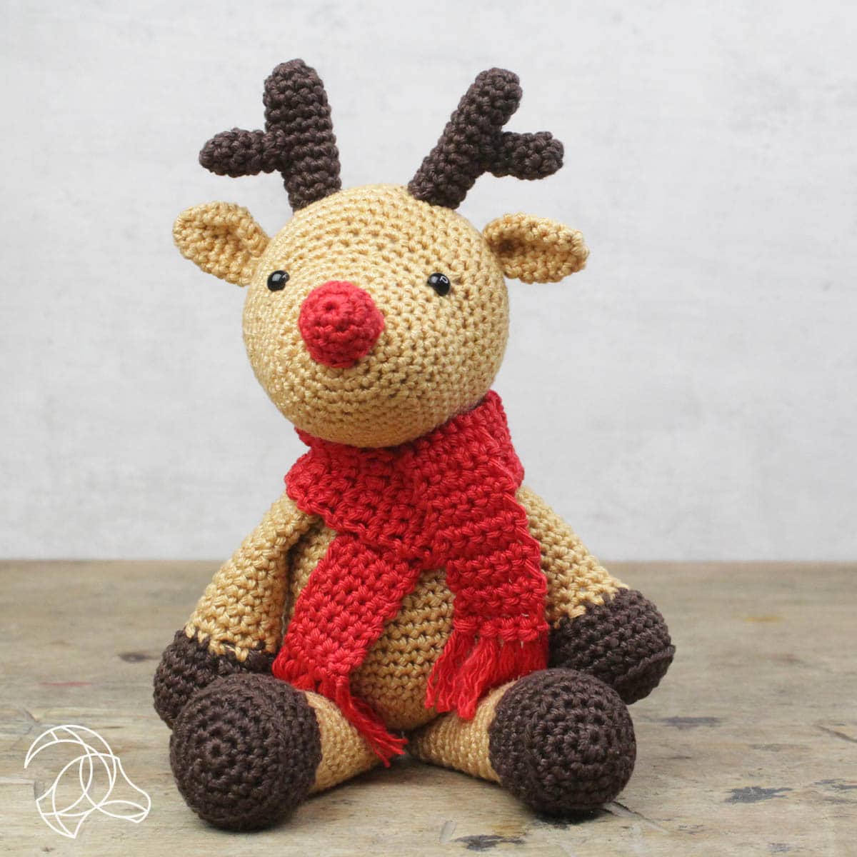 Rudolf Reindeer - DIY Crochet Kit