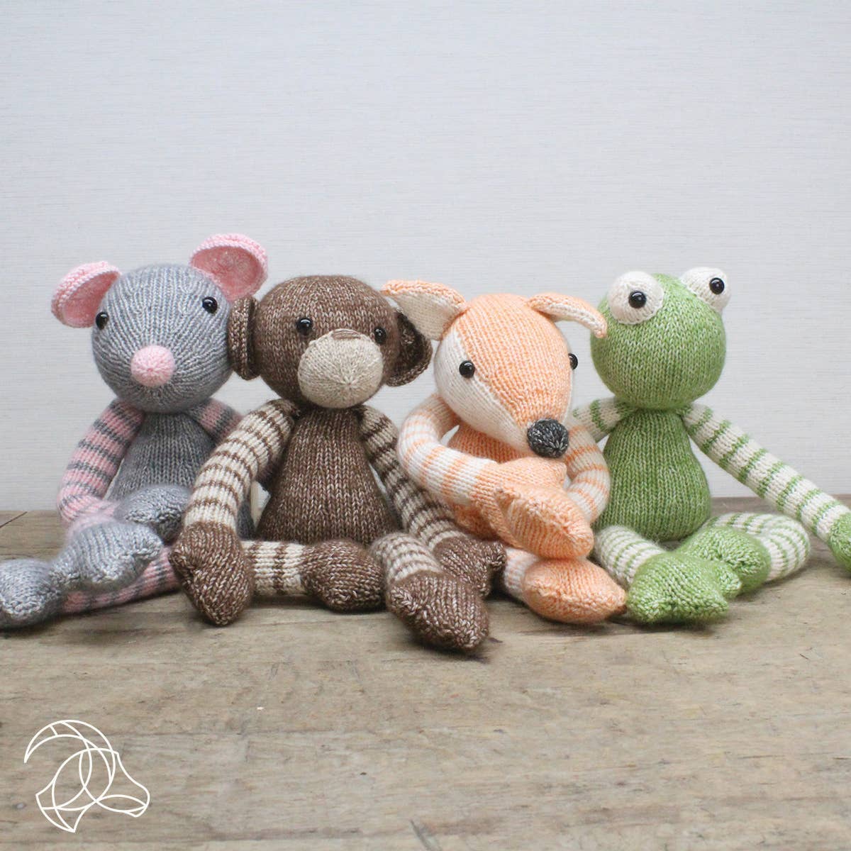 Tinus Frog - DIY Knitting Kit