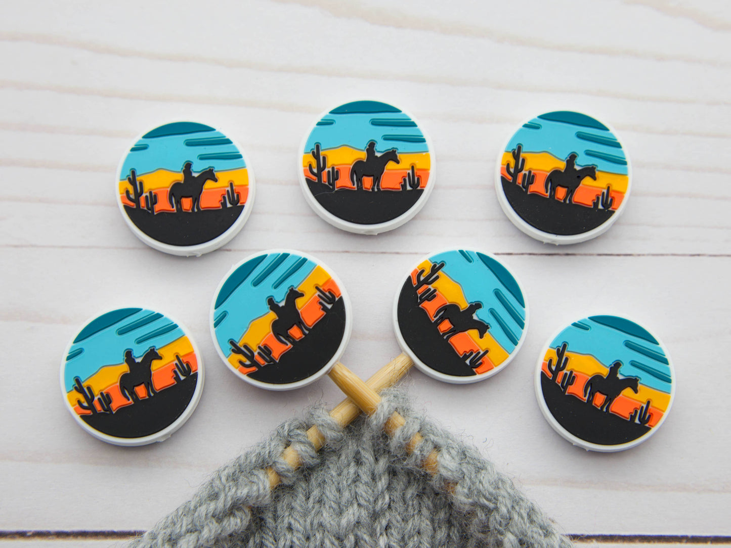 Desert Sunset | Stitch Stoppers Knitting Notions