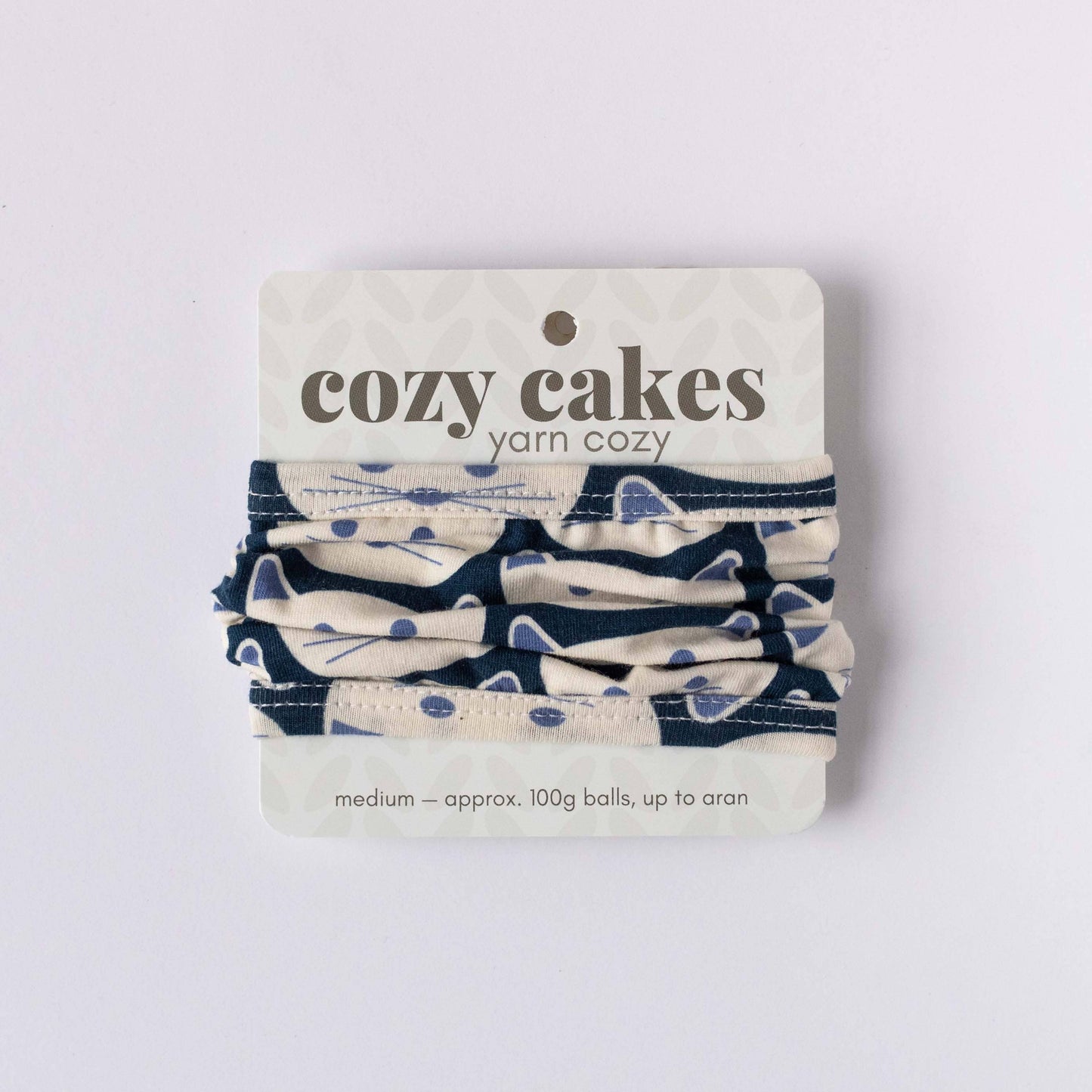 MED Kitty COZY CAKES Yarn Cozy