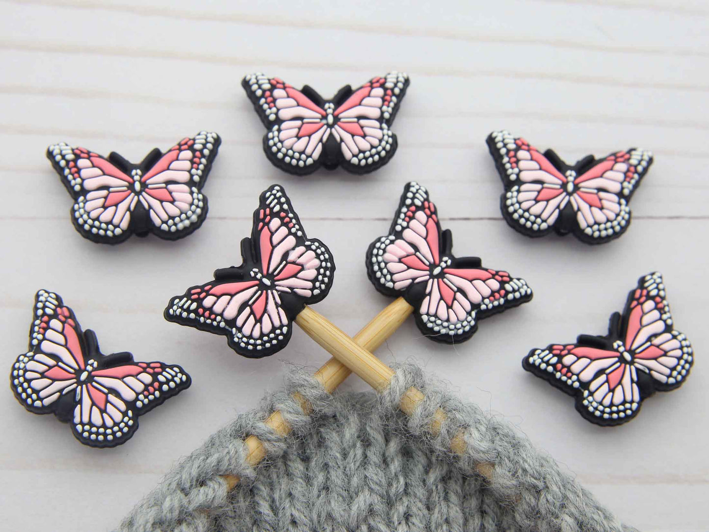 Pink Butterfly | Stitch Stoppers
