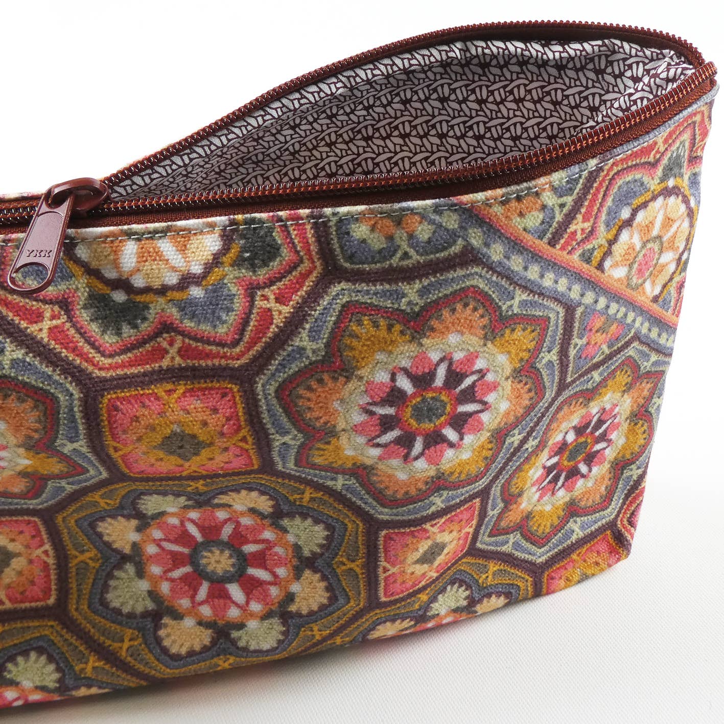 Persian Tiles Zipped Pouch - Janie Crow