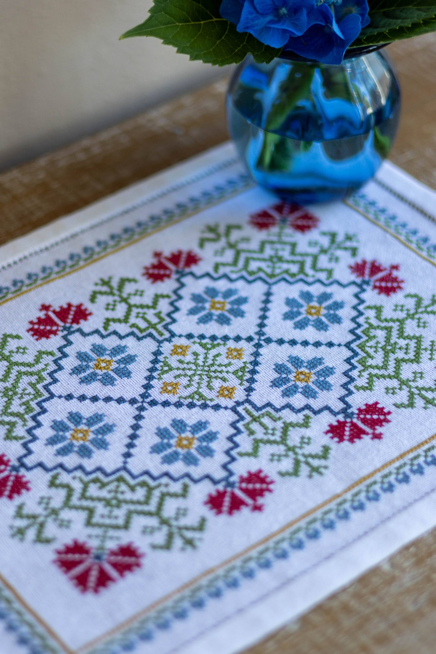 Florina Cross Stitch Kit - Avlea Folk Embroidery