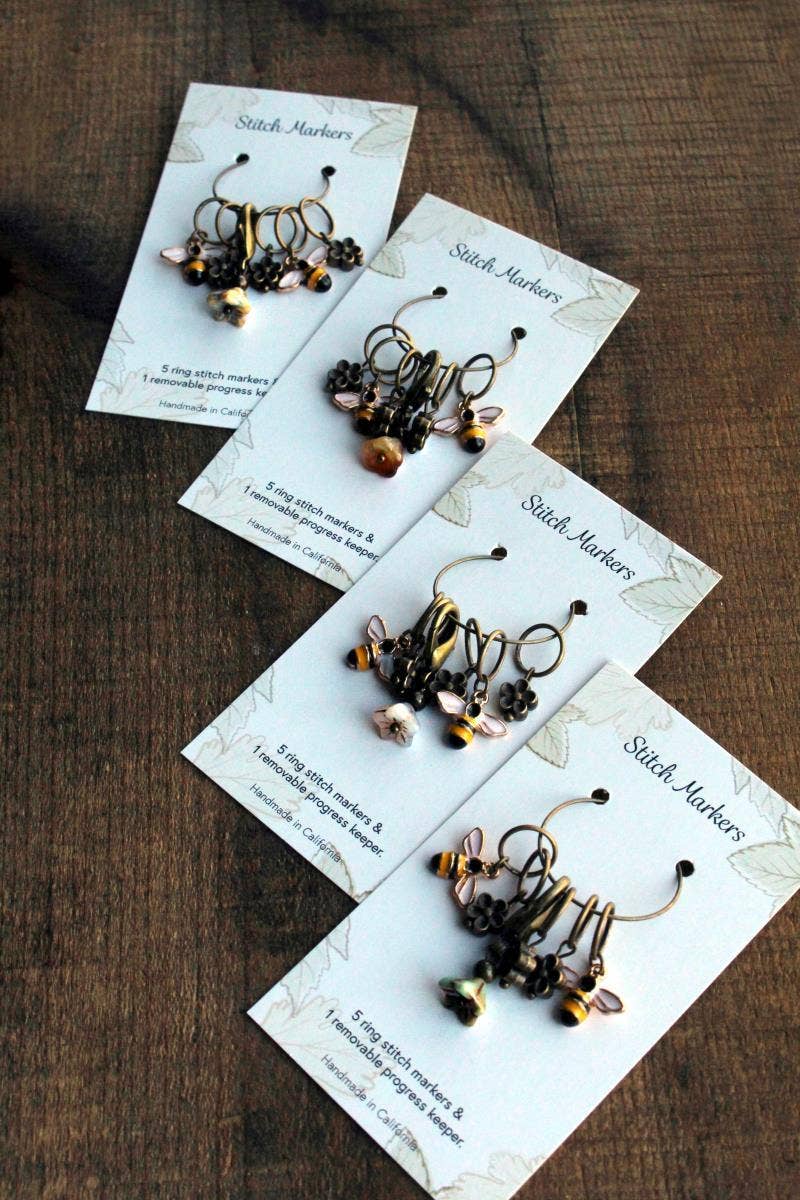 Bee & Bloom Stitch Markers