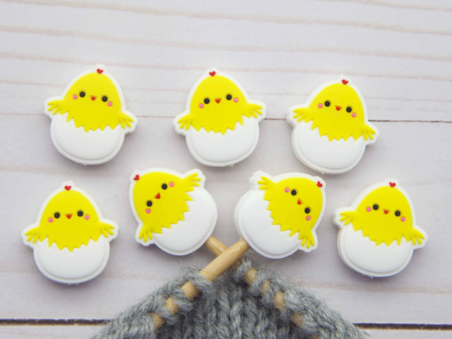 Spring Chick | Stitch Stoppers Point Protectors Knitting