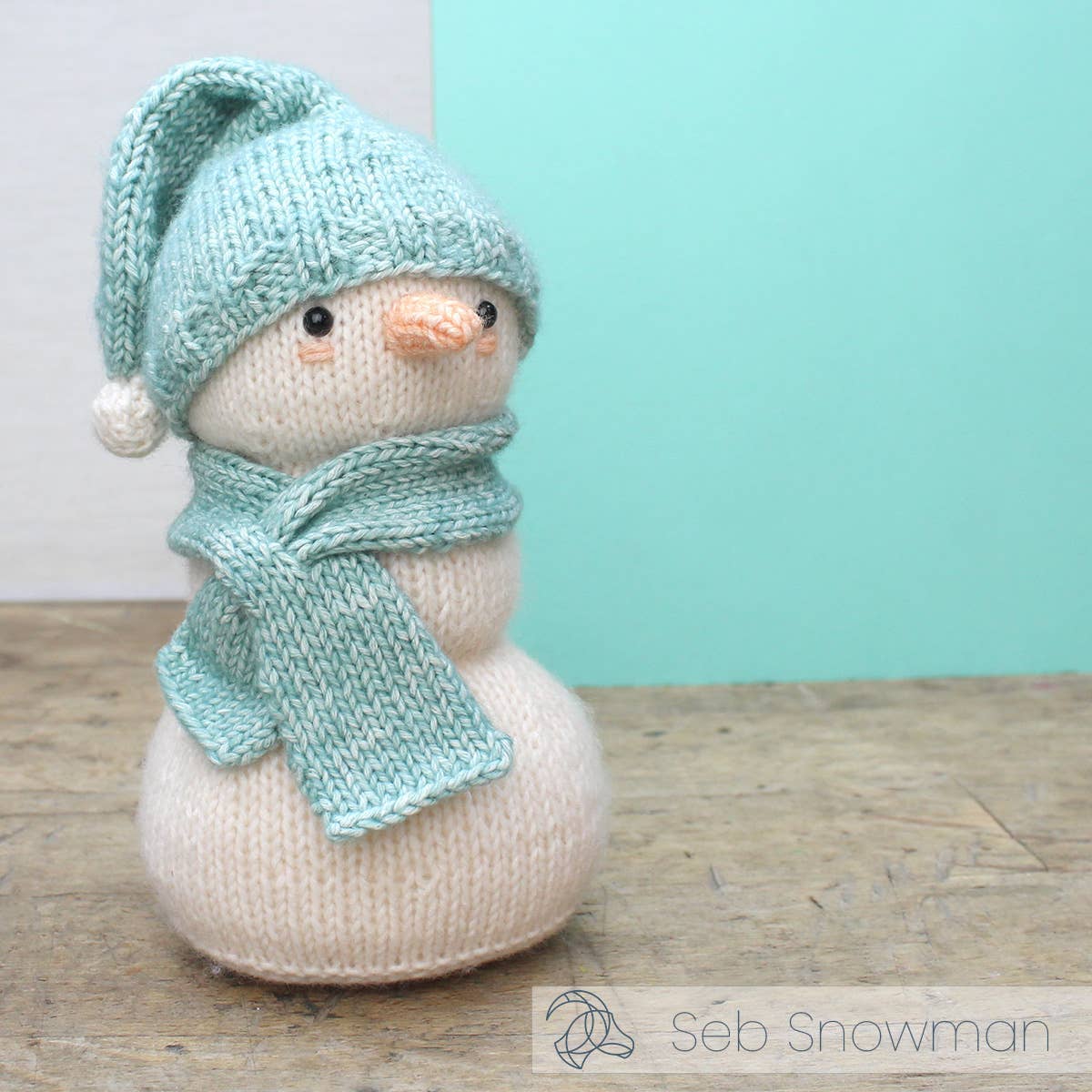 Seb Snowman - DIY Knitting Kit