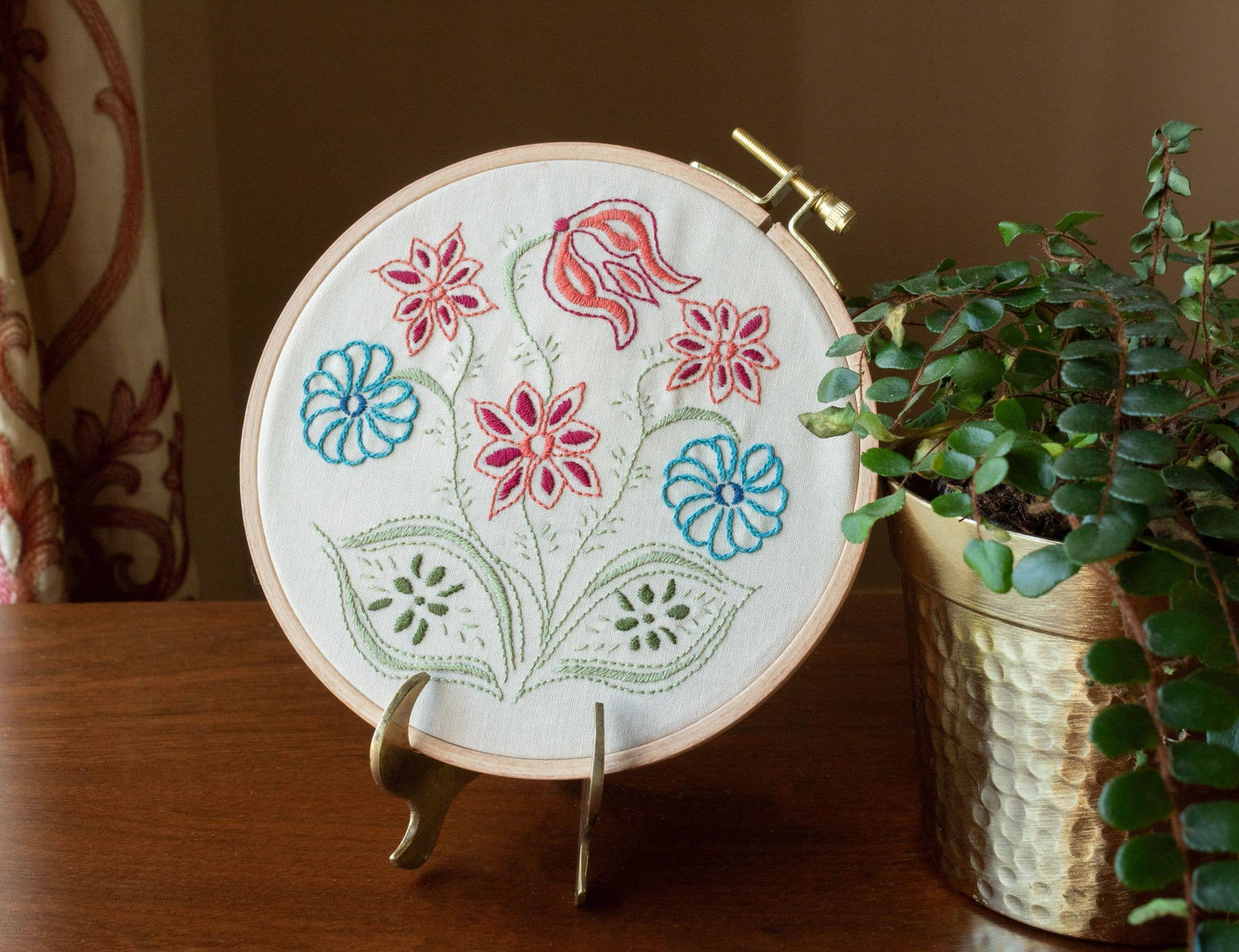 Pennsylvania Posy - Avlea Embroidery Hoop Kit