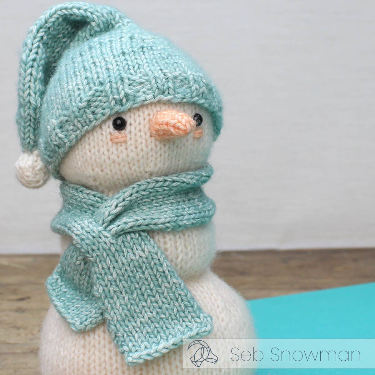 Seb Snowman - DIY Knitting Kit