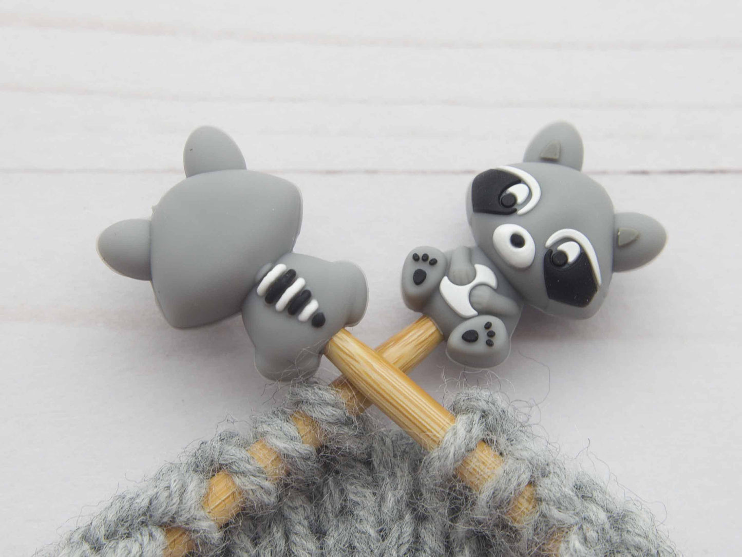 Little Raccoon | Stitch Stoppers Point Protectors Knitting